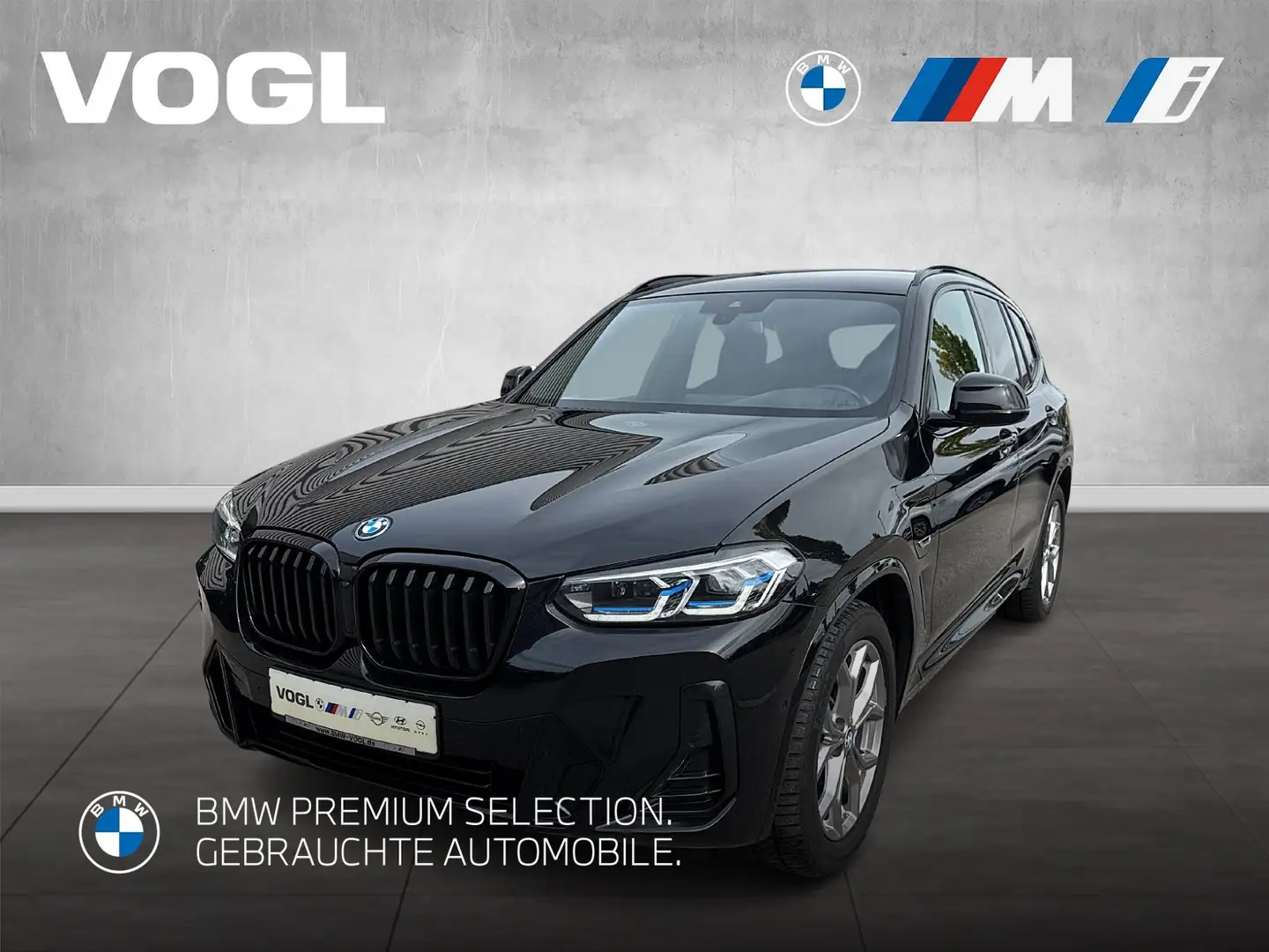 BMW X3 xDrive30e AHK HiFi SHZ Schwarz - 1