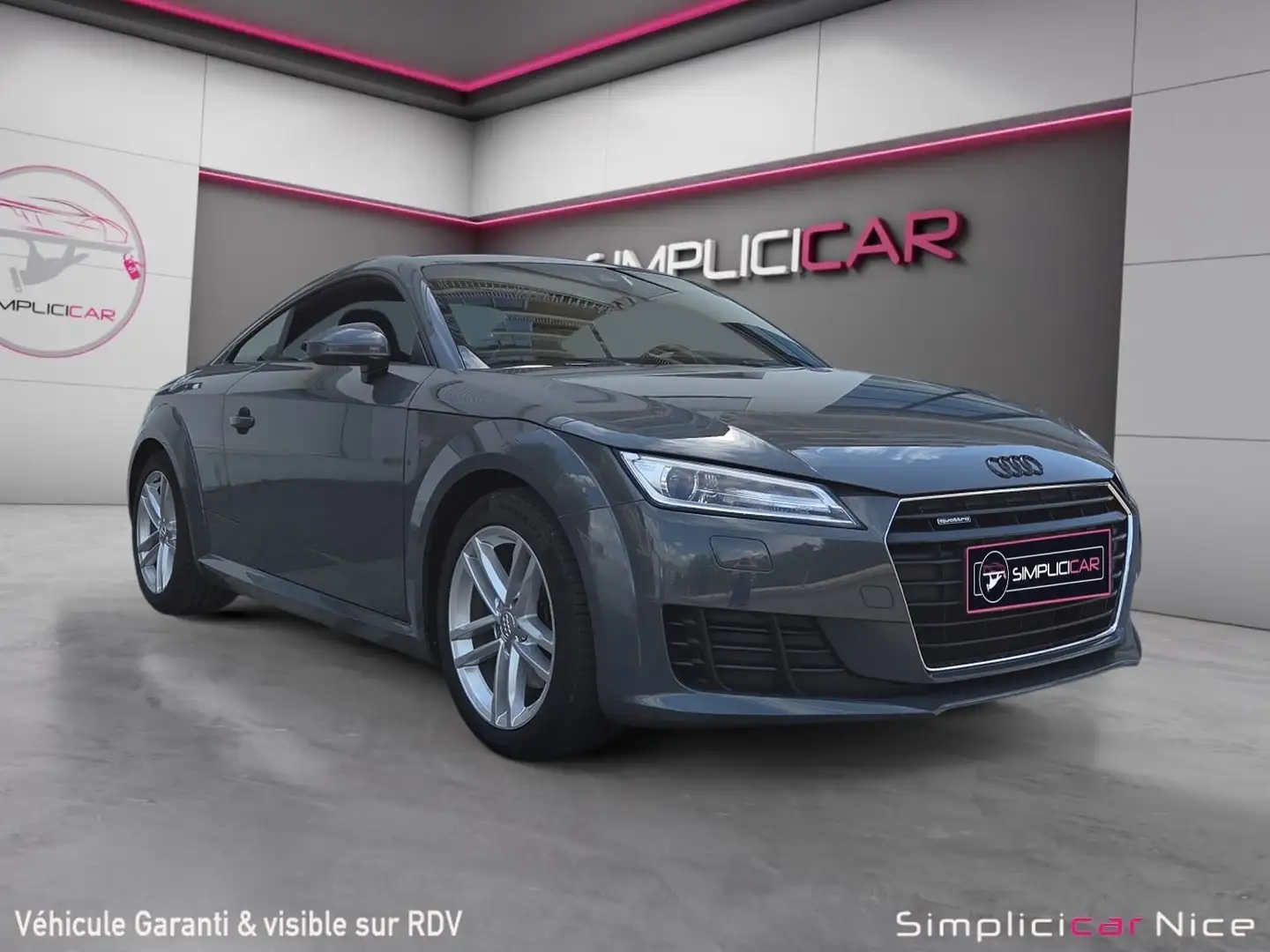 Audi Coupe Сірий - 1