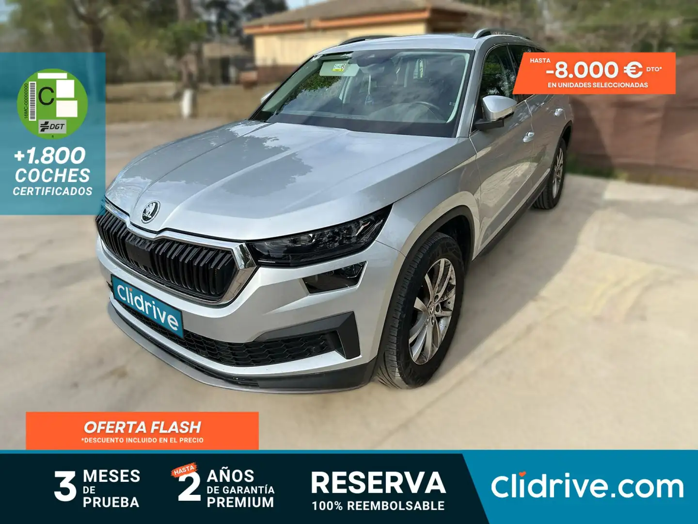 Skoda Kodiaq 1.5 TSI Ambition 4x2 DSG 110kW Gris - 1
