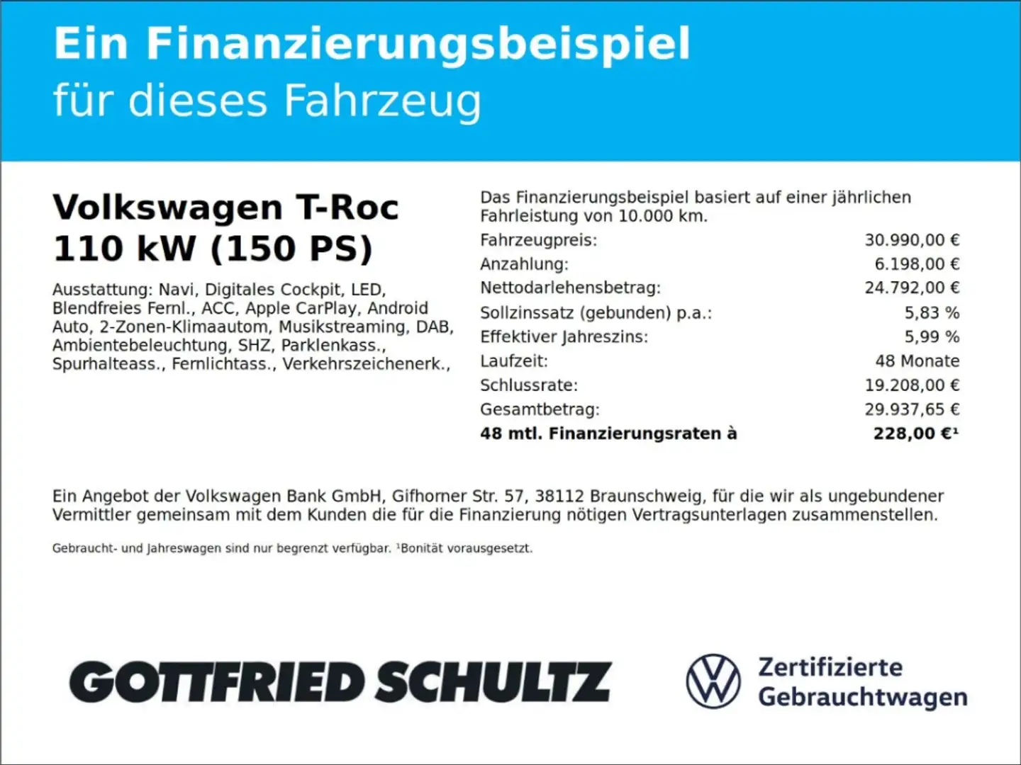 Volkswagen T-Roc MOVE TSI DSG NAVI KAMERA EPH SITZHZG LED Schwarz - 2