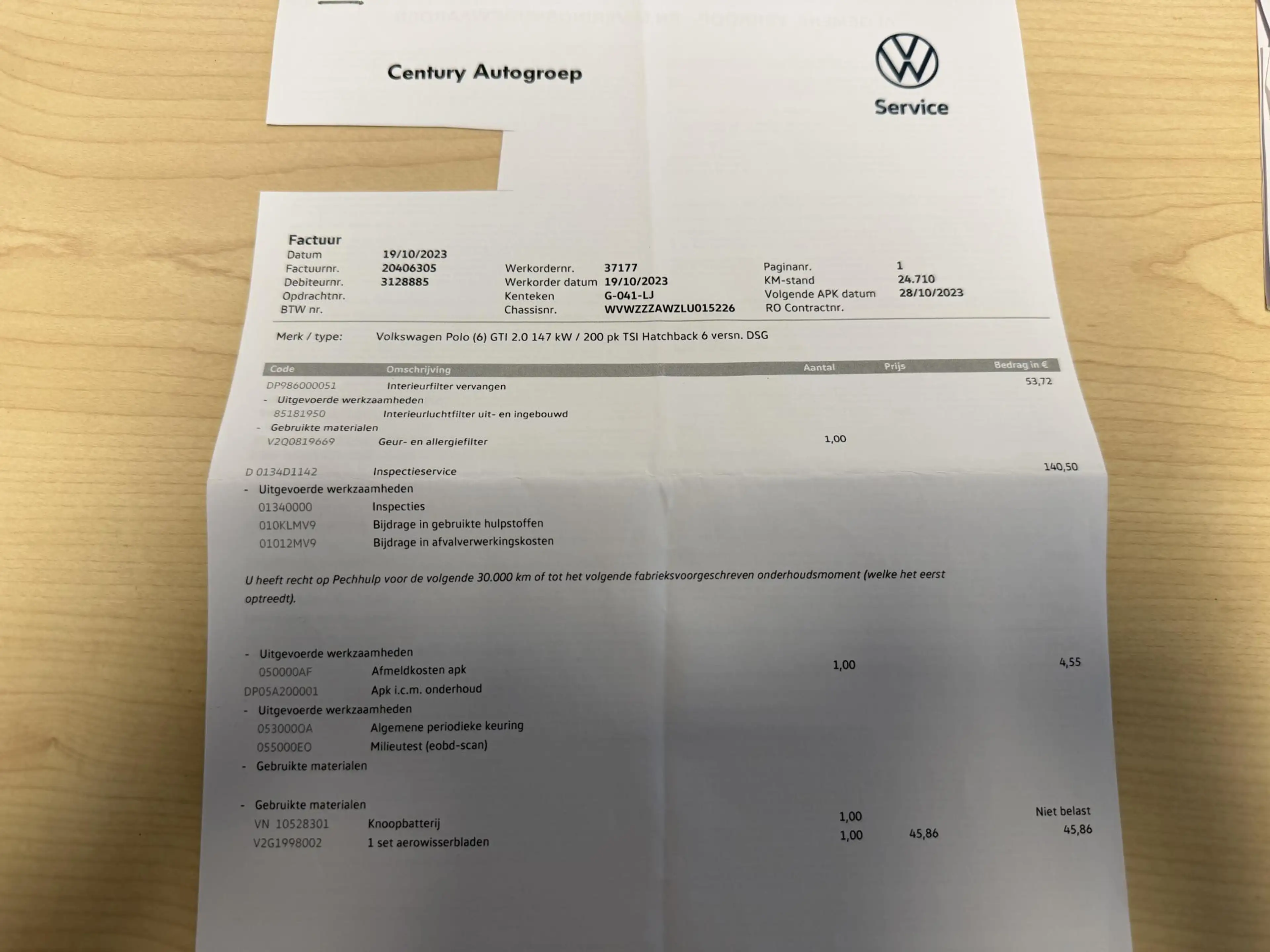 Volkswagen Polo GTI 2.0 TSI 17"/Panoramadak/Stoelverwarming/Keyless/Vi — photo 40