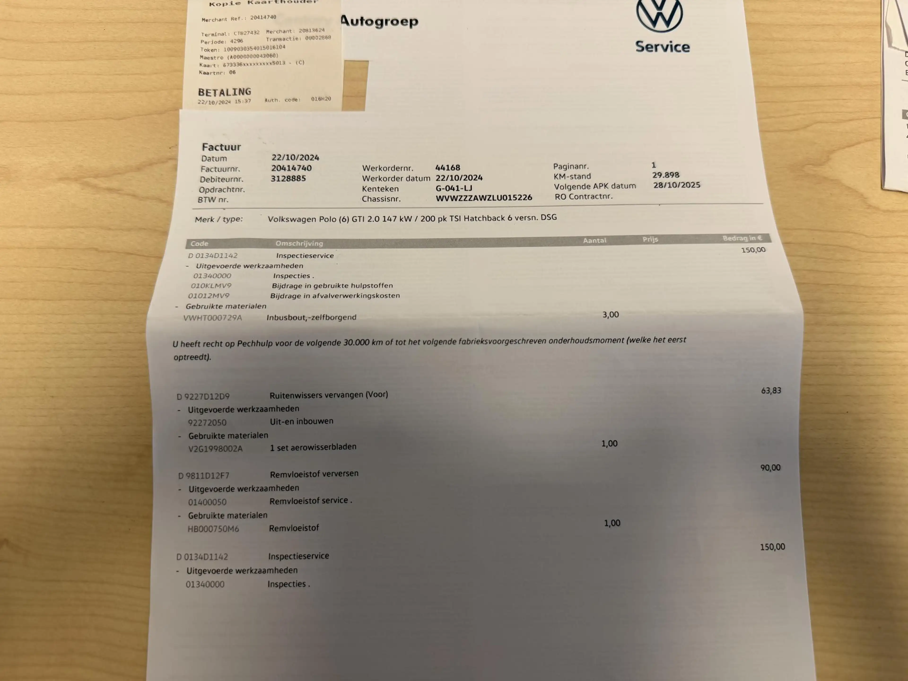 Volkswagen Polo GTI 2.0 TSI 17"/Panoramadak/Stoelverwarming/Keyless/Vi — photo 39