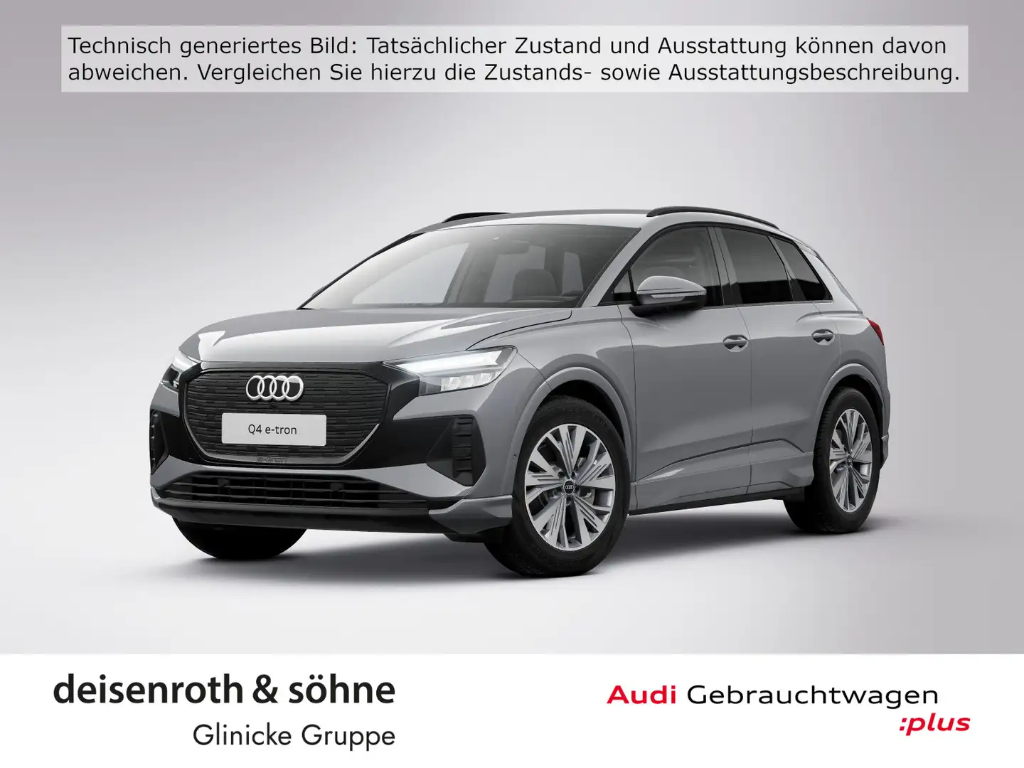 Audi Q4 e-tron 40 advanced Nav/ACC/Kam/SHZ/Assist/19" Grau - 1