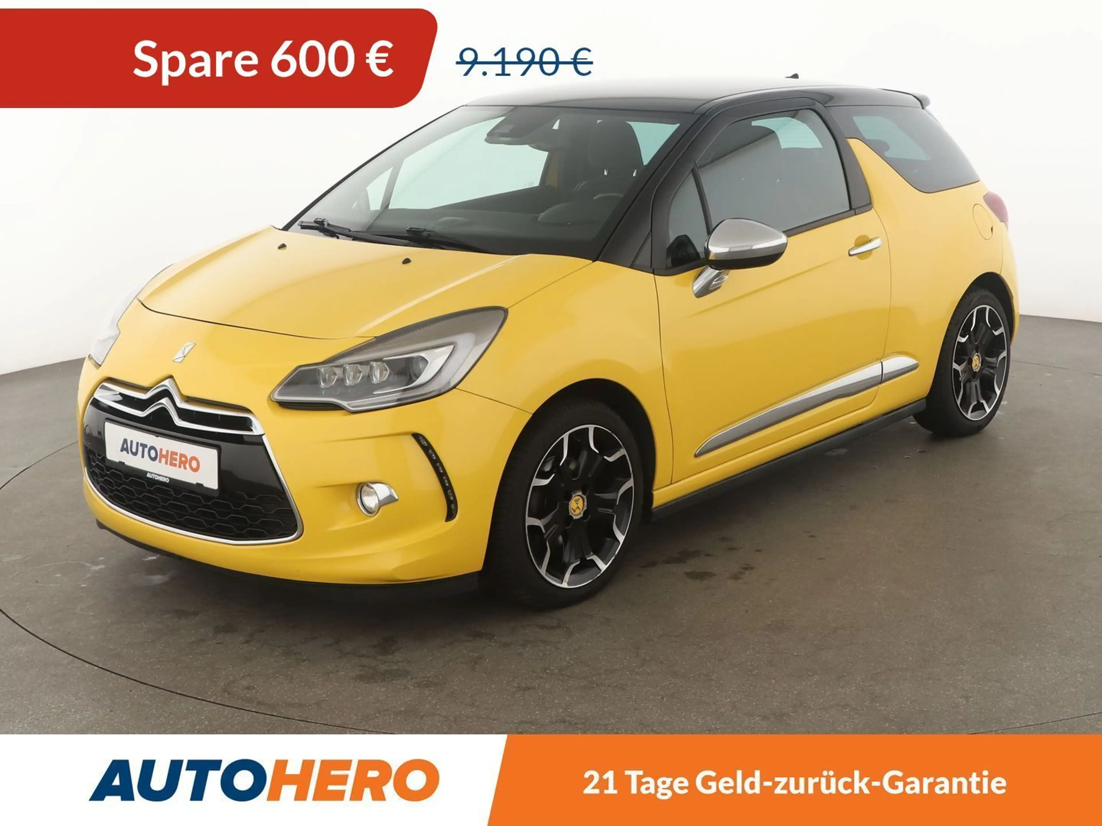 Citroen DS3 1.6 Blue-HDi SportChic *NAVI*TEMPO*PDC*SHZ*