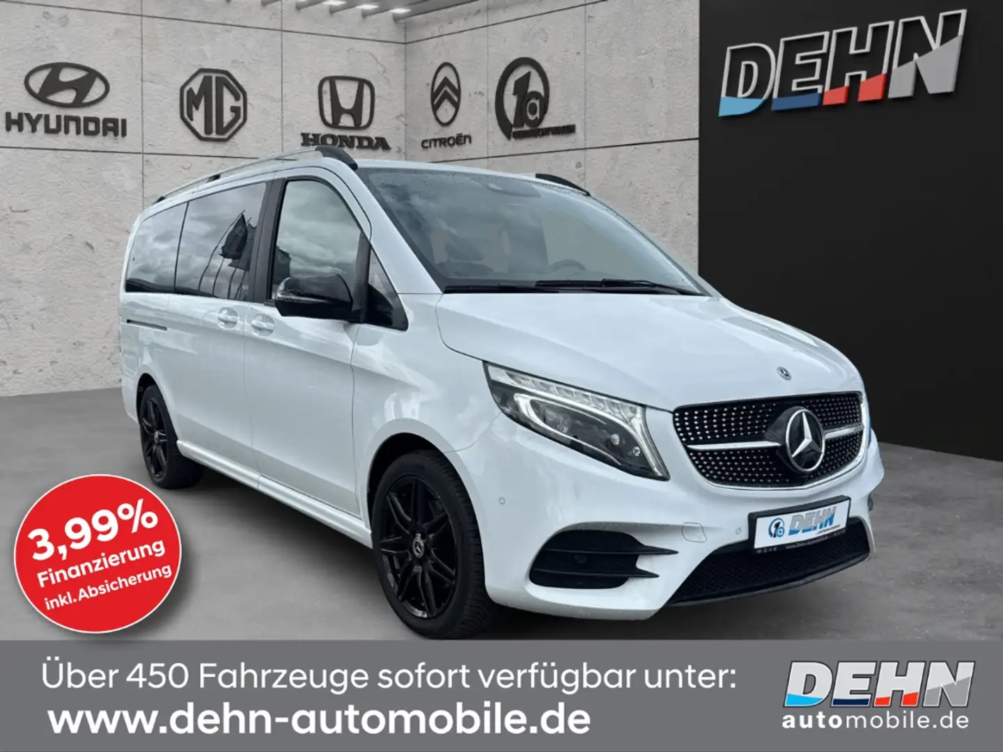 Mercedes-Benz V 220 D 4Matic AMG Line lang Luftfeder Standhei. Blanco - 1
