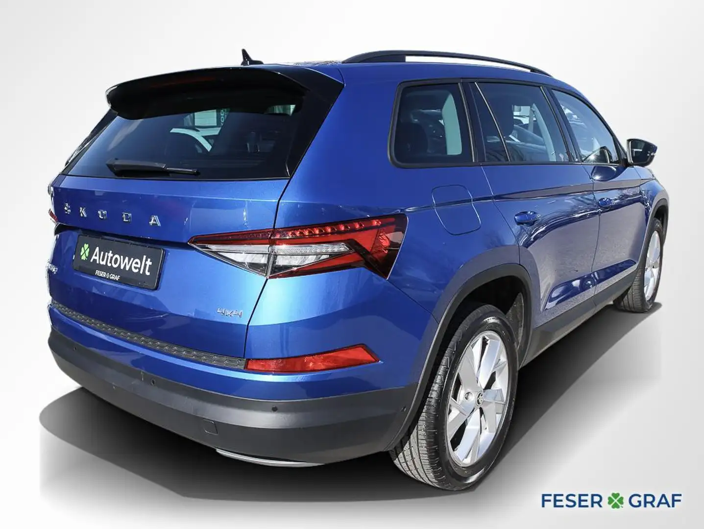Skoda Kodiaq 2.0 TDI 4x4 Tour AHK Matrix Navi Standh. Blu/Azzurro - 2