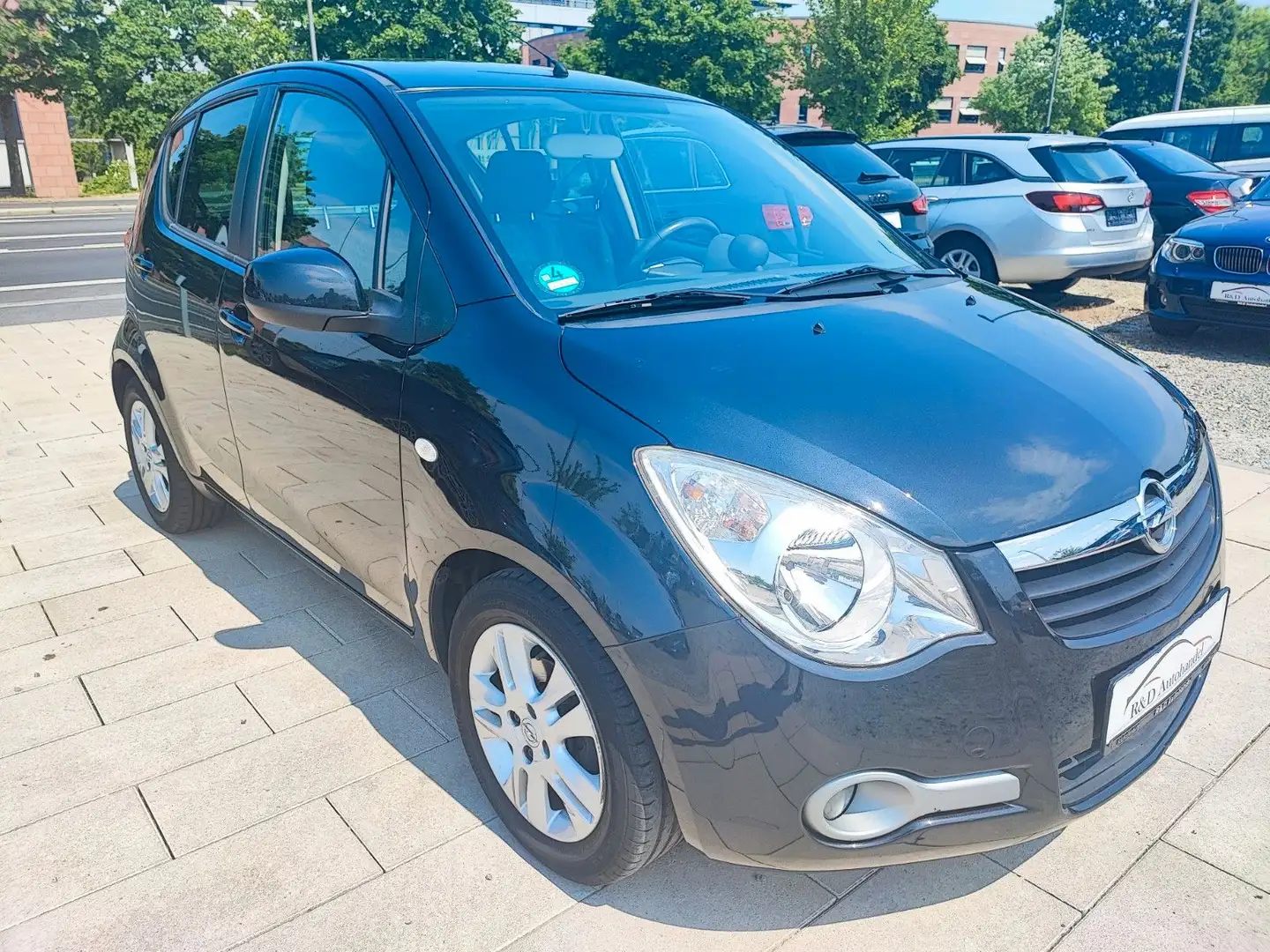 Opel Agila B Edition Zwart - 2