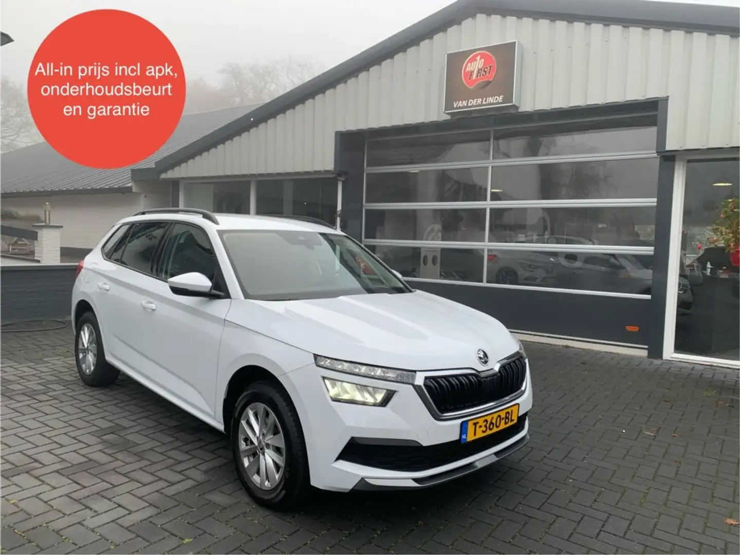 Skoda Kamiq 1.0 TSI Ambition, Navi, Cruise, Airco, All in prij Blanc - 1