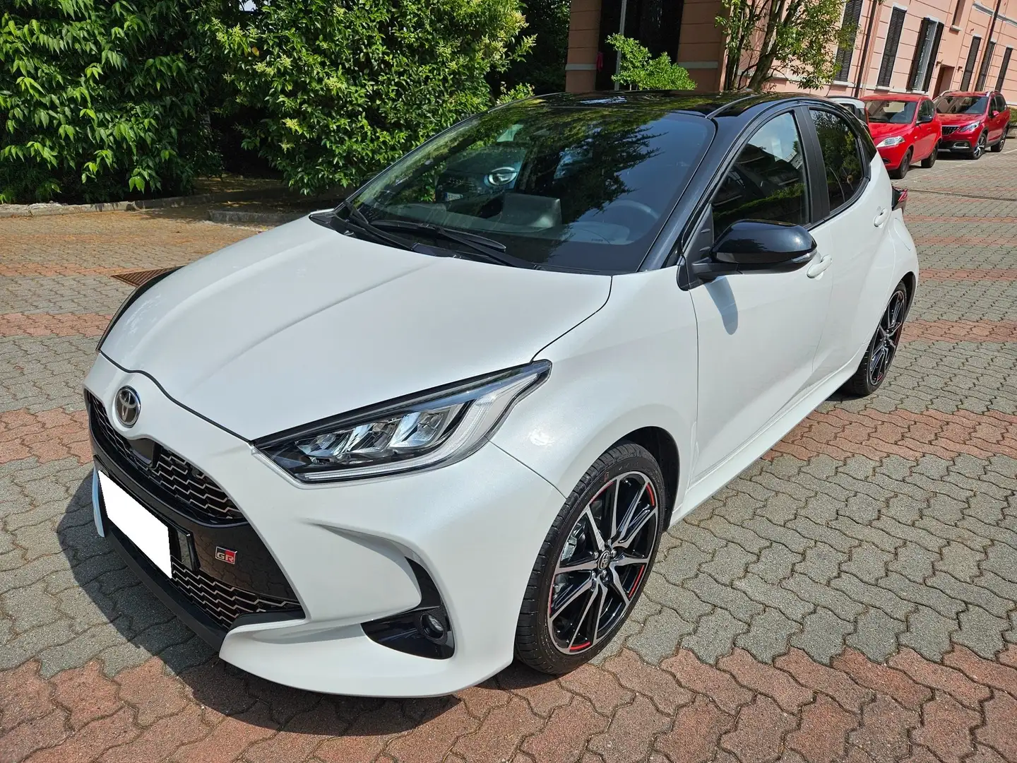 Toyota Yaris 1.5h GR Sport - TETTO NERO Blanc - 1