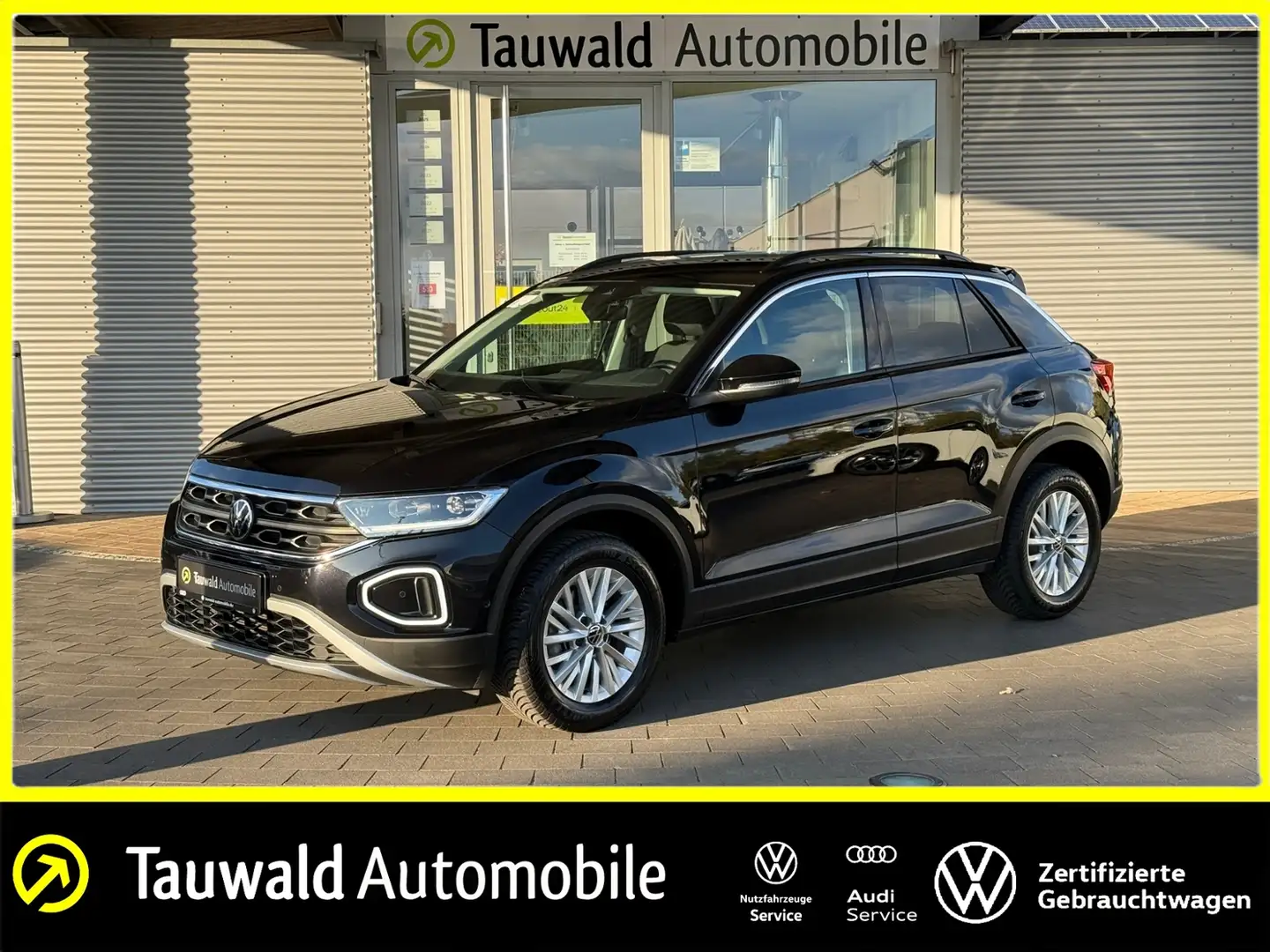 Volkswagen T-Roc 1.0 TSI Life LED/NAVI/SHZ/ALLSEASON Schwarz - 1