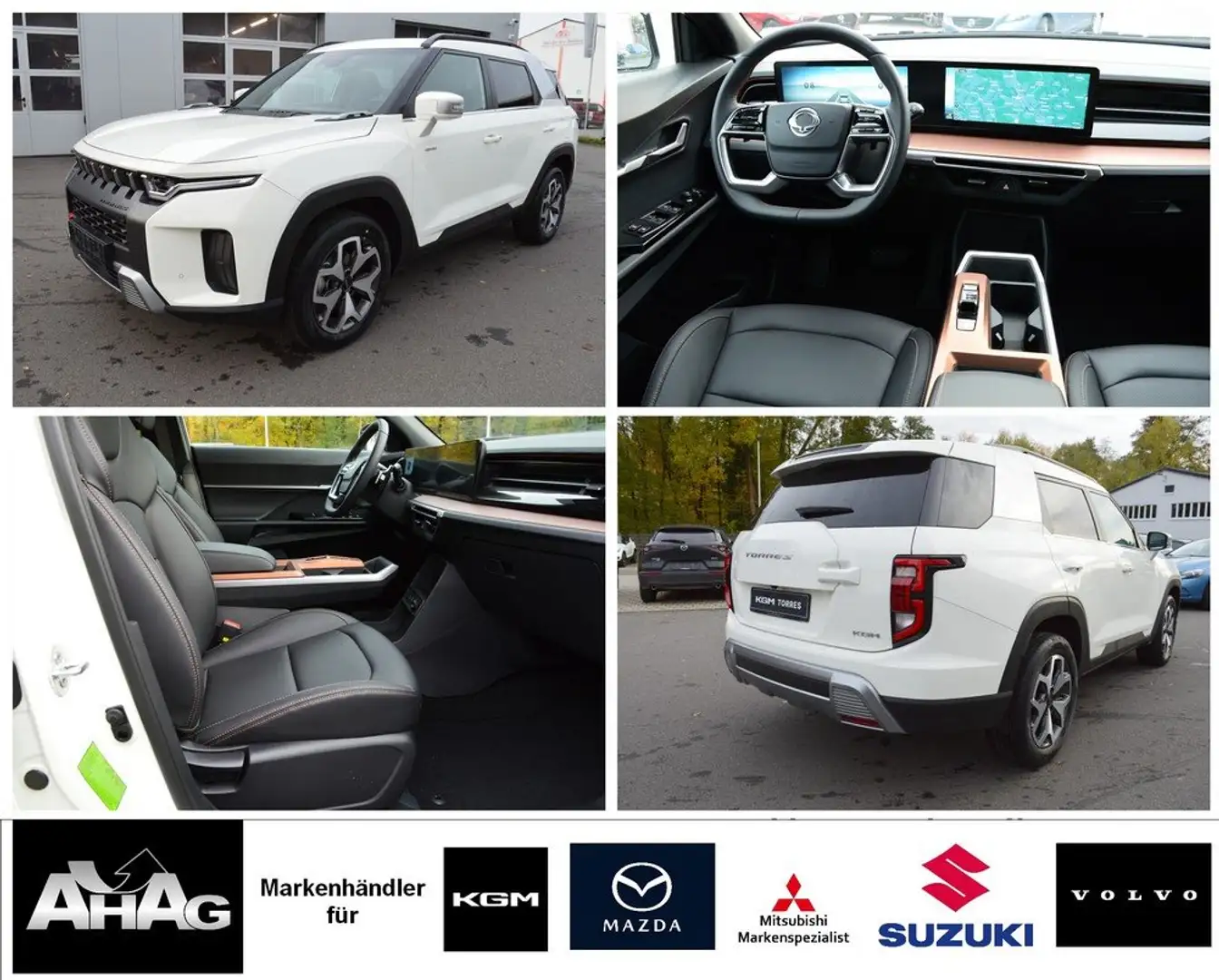 KGM Torres Torres 1.5 T-Gdi Essential AWD *Leder+LED+ACC+SH* Weiß - 1