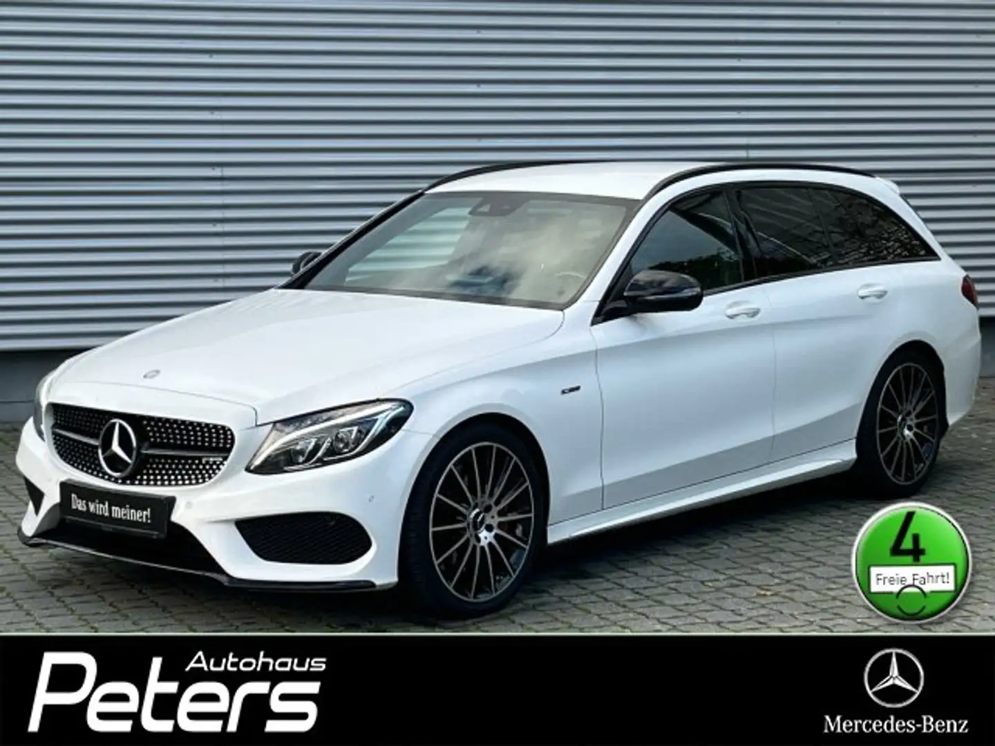 Mercedes-Benz C 43 AMG AMG C 43 T 4Matic Night/Burmester/ILS/Comand Weiß - 1