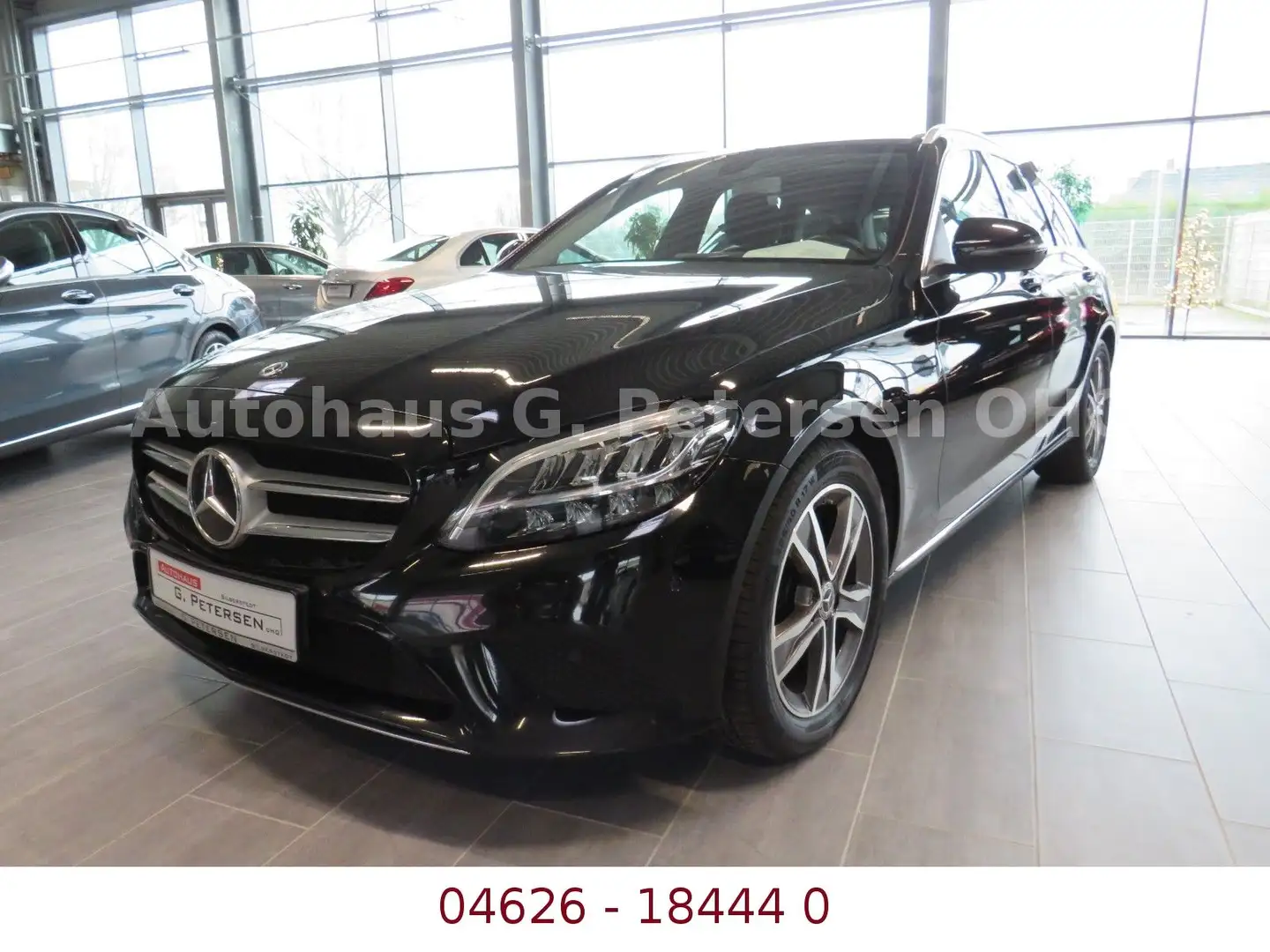 Mercedes-Benz C 220 T d*9G TR.*LED*Distronic*Kamera*Navi*SHZ* Noir - 1