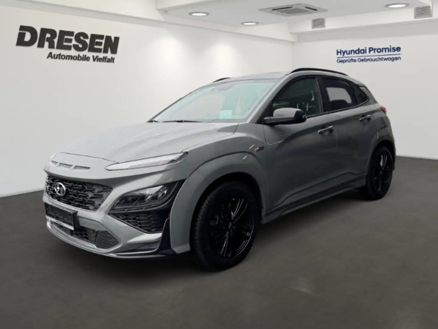 Hyundai KONA 2WD 1.6 T-GDi DCT N Line+Klimaautomatik+Keyless Go Grigio - 1