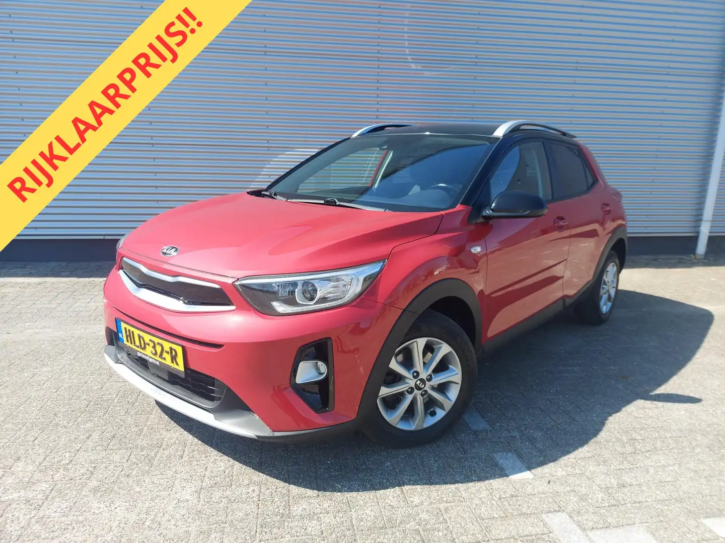 Kia Stonic 1.0 T-GDi ComfortPlusLine Navigator,afn.trekhaak,c Rood - 1