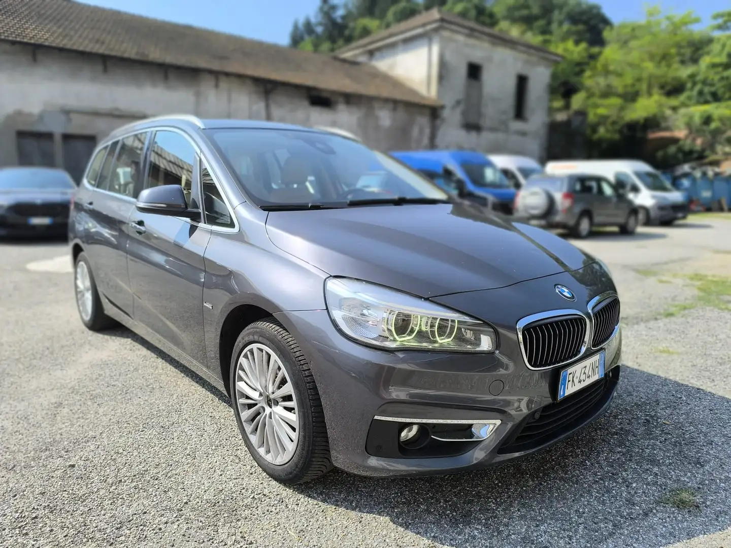 BMW 218 Serie 2  Gran Tourer 218d Luxury 7p. Grigio - 1