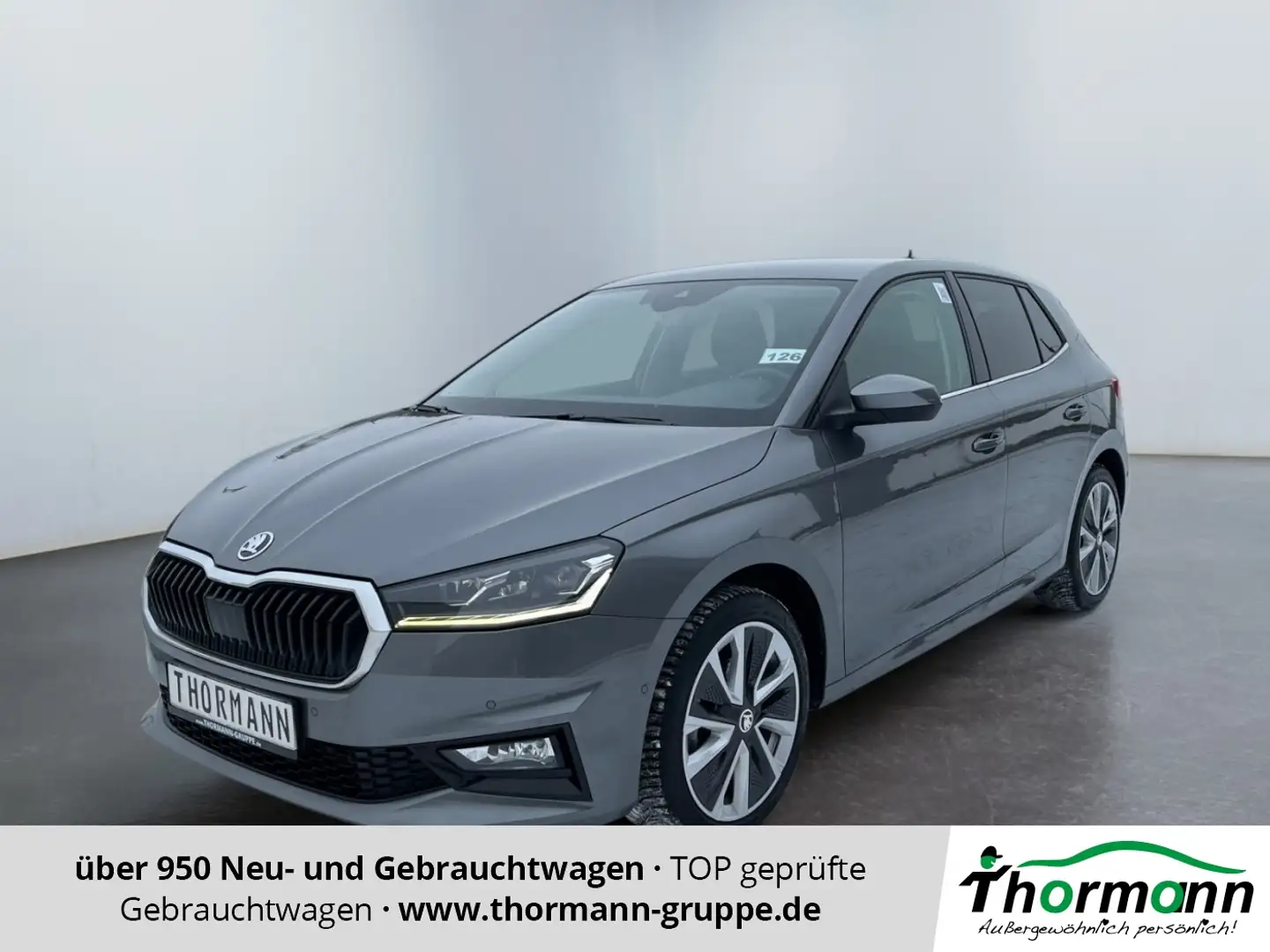 Skoda Fabia Style 1.0TSI Sitzheizung Fernlichtassistent Gris - 1