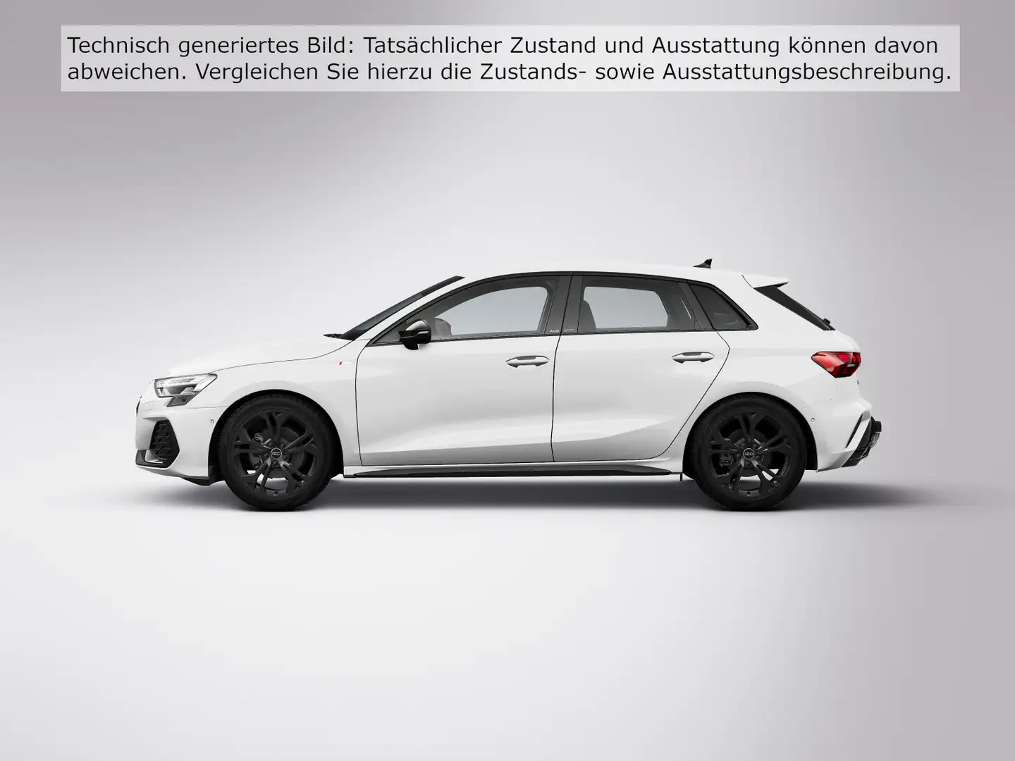 Audi A3 35 TFSI S-line S-Tronic AHK NAVI SH Weiß - 2