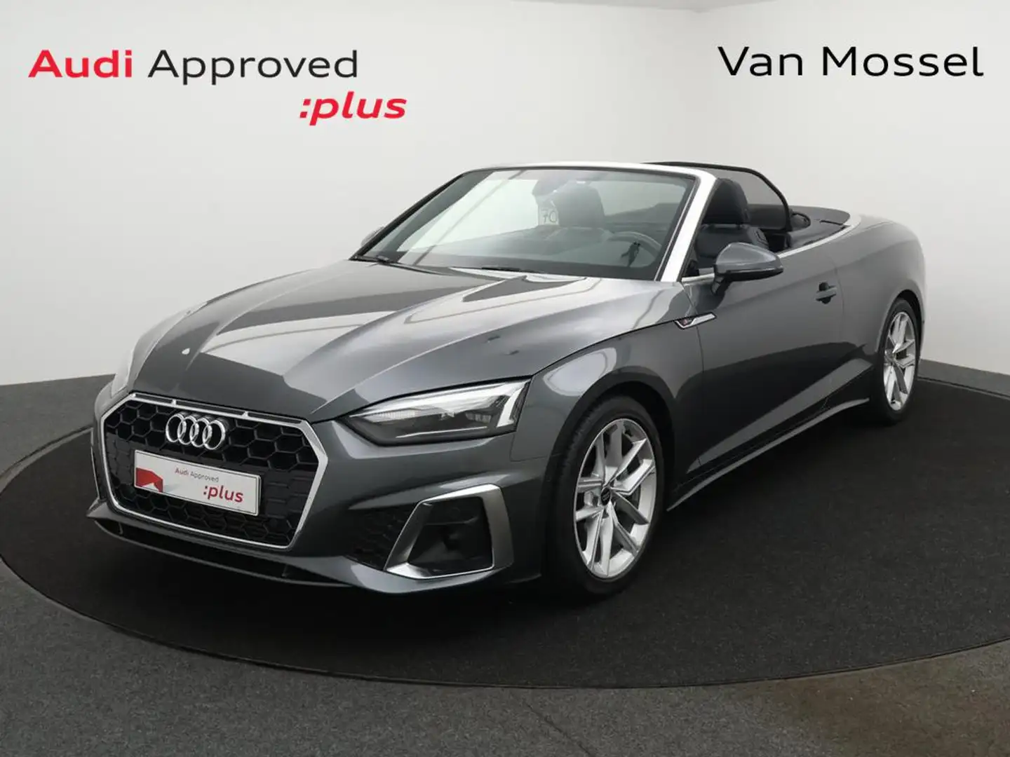 Audi A5 Cabriolet Cabriolet 40TFSI S-line *AUTOMAAT*SFEERVERLICHTING PLUS*DIGITAL AIRCO*DIGITAL DASHBOARD*ALCANTARA LEDER*... Серый - 1