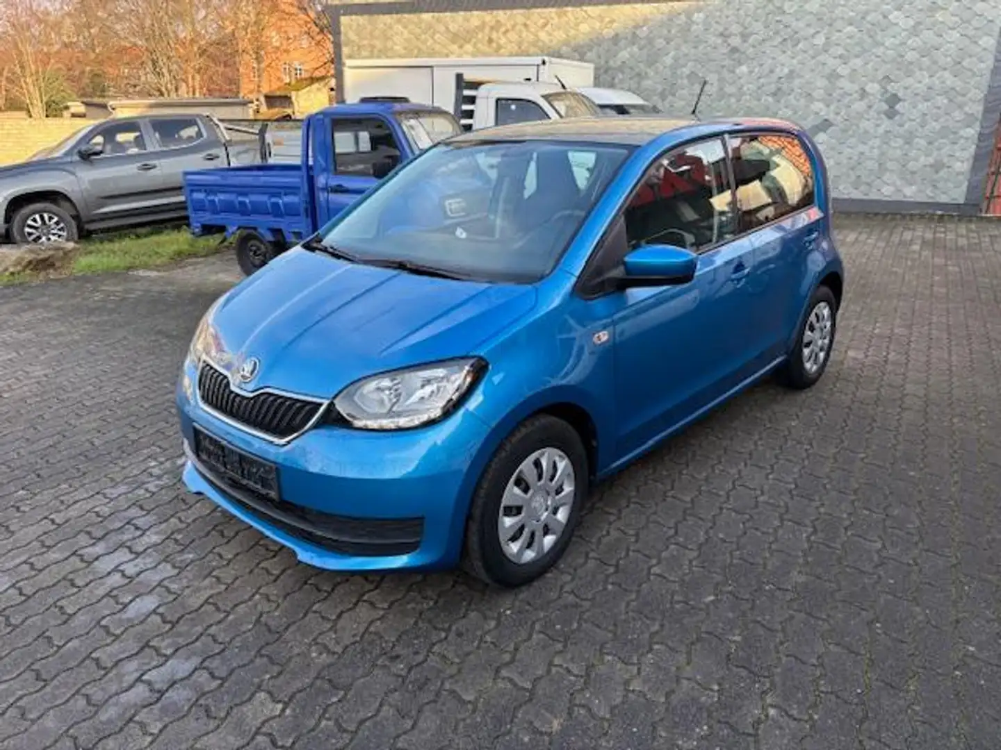 Skoda Citigo 1.0 MPI Ambition+5-TÜREN+SWING+KLIMA+WKR Blau - 2