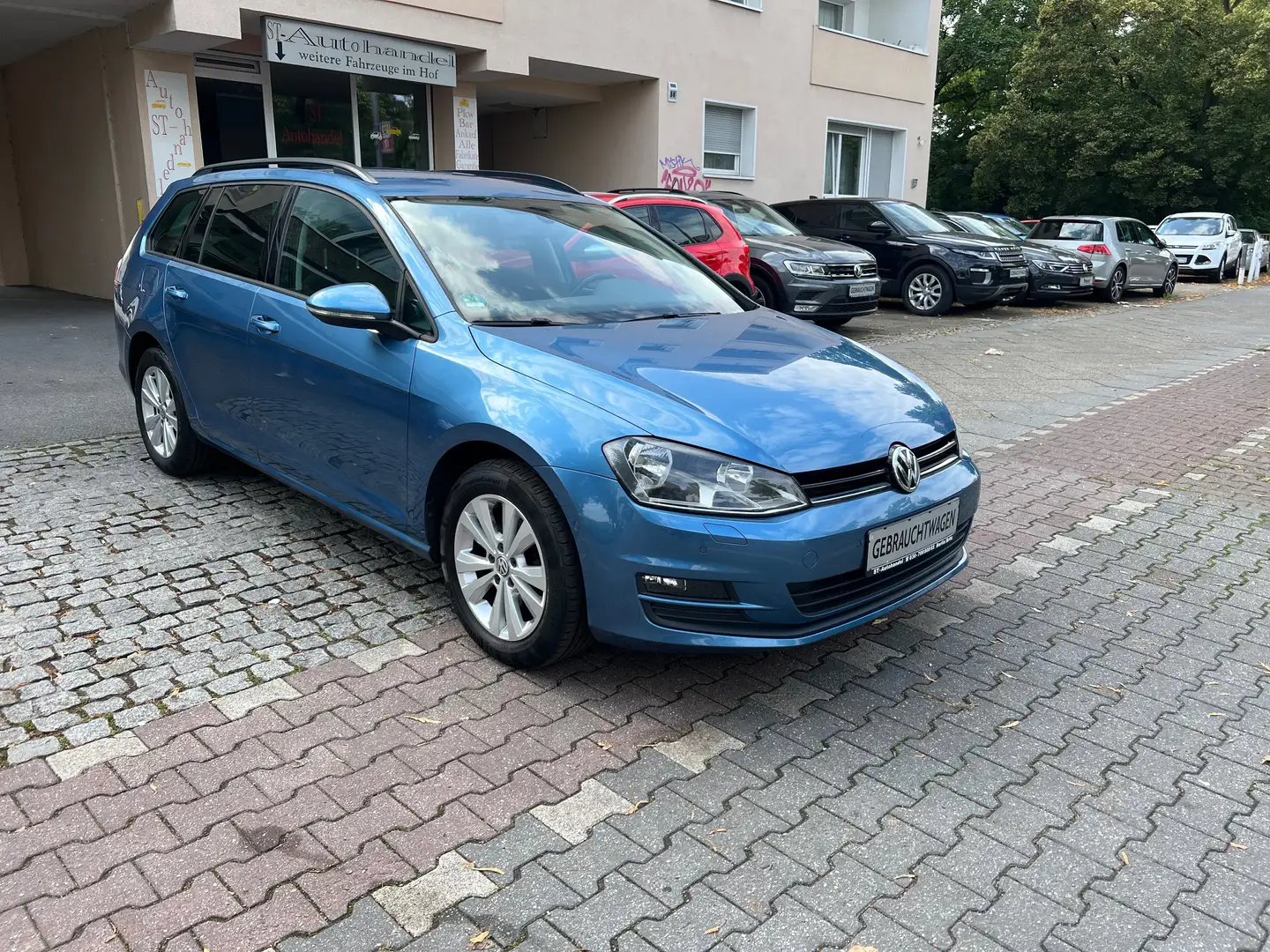 Volkswagen Golf Variant Comfortline BMT/DSG/Klimatr./2.Hand/PDC/Alufelgen Albastru - 1