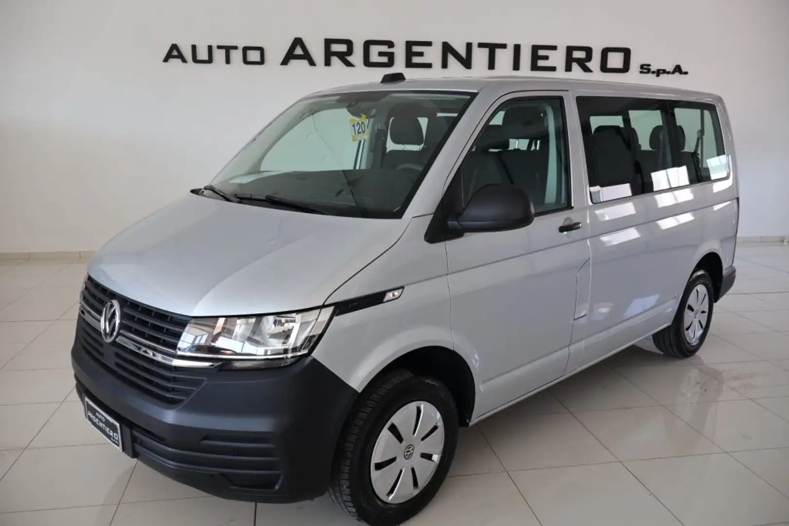 Volkswagen Transporter 2.0 TDI 110CV PC Business 9 posti doppio clima Plateado - 1
