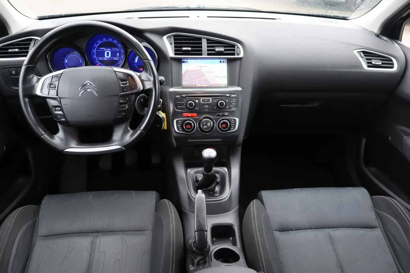 Citroen C4 1.6 VTi Ligne Business Navigatie, Cruise control, Blauw - 2