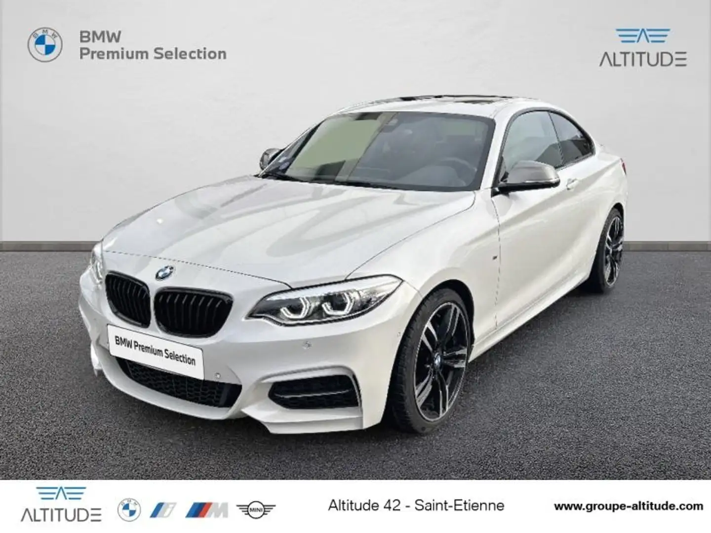 BMW 240 M240iA xDrive 340ch Blanc - 1