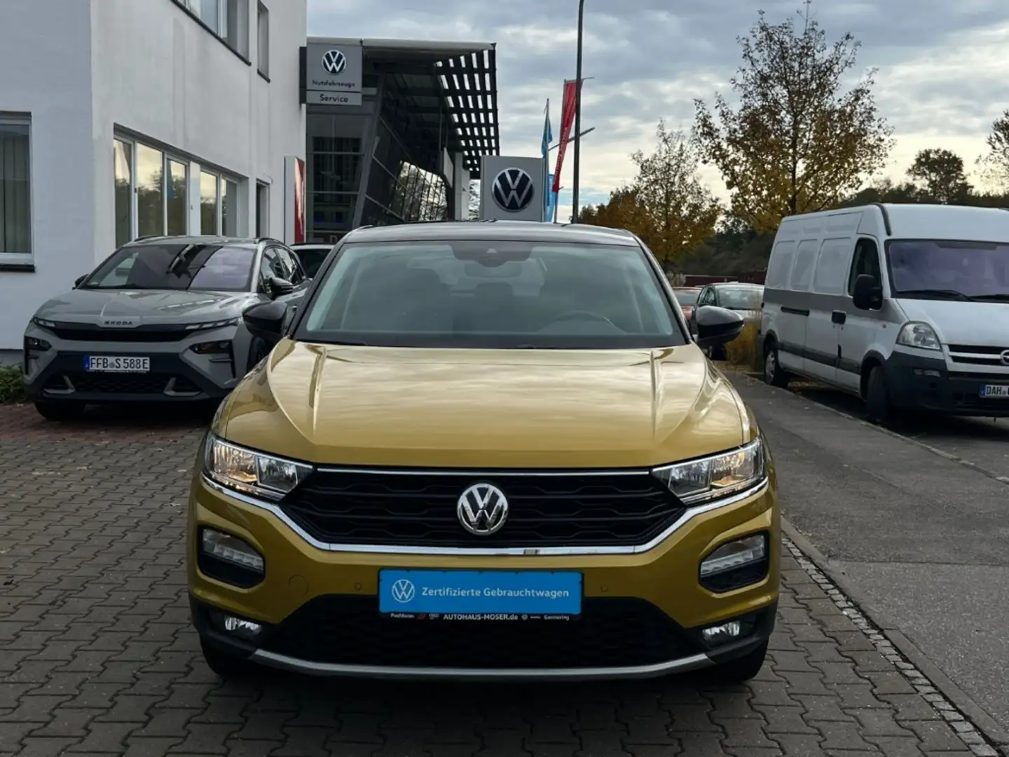 Volkswagen T-Roc 1.5TSI DSG IQ.DRIVE NAV*Kamera*ACC*SHZ*1HD!! Jaune - 2