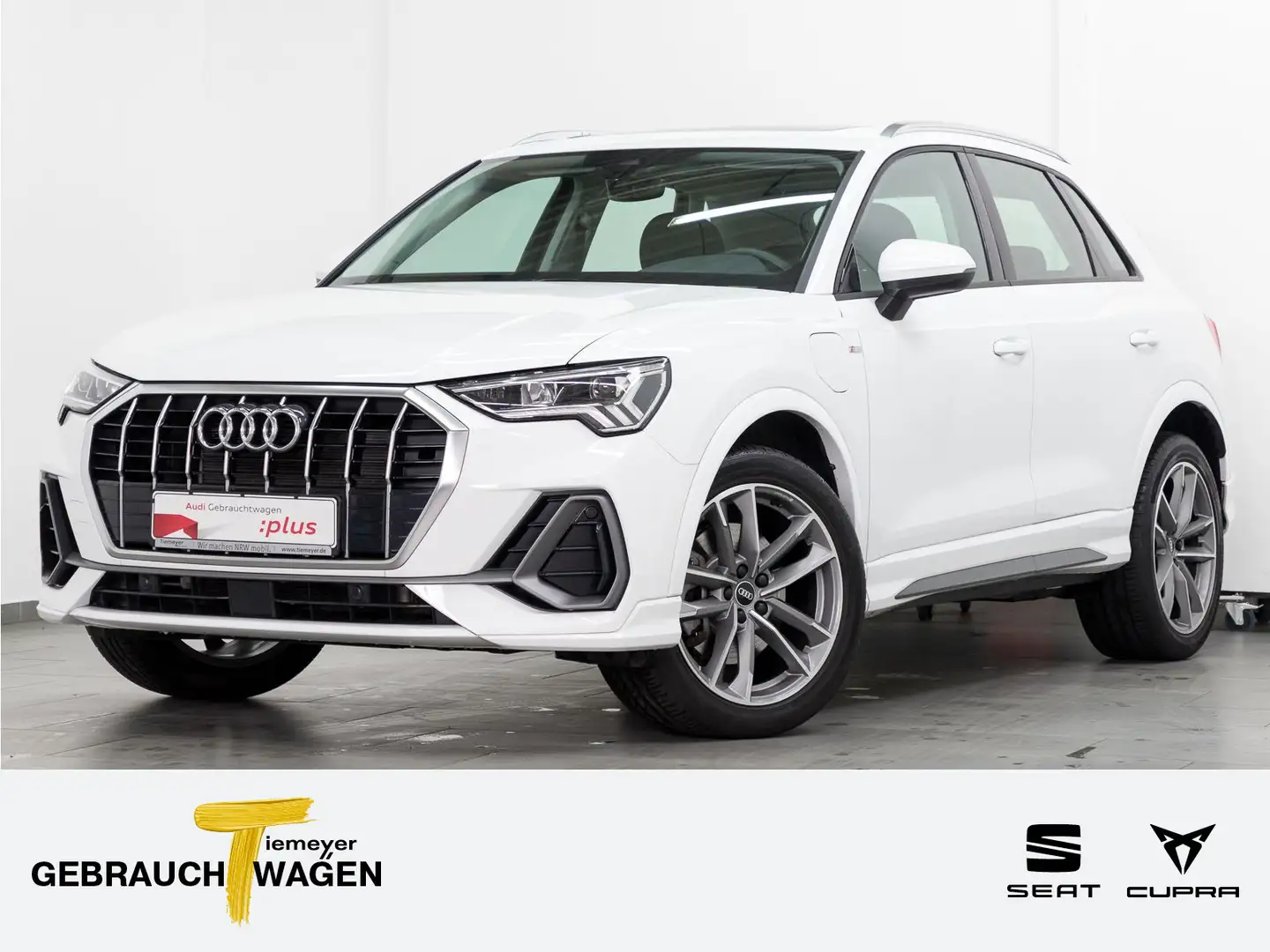 Audi Q3 45 TFSI e S LINE PANO NAVI LM19 LED Weiß - 1