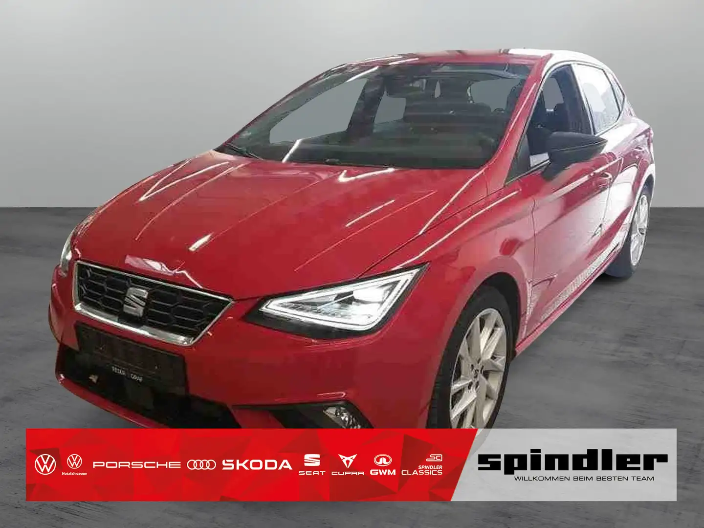SEAT Ibiza FR 1.0 TSI DSG / LED, Tempomat, Navi, RFK Rot - 1