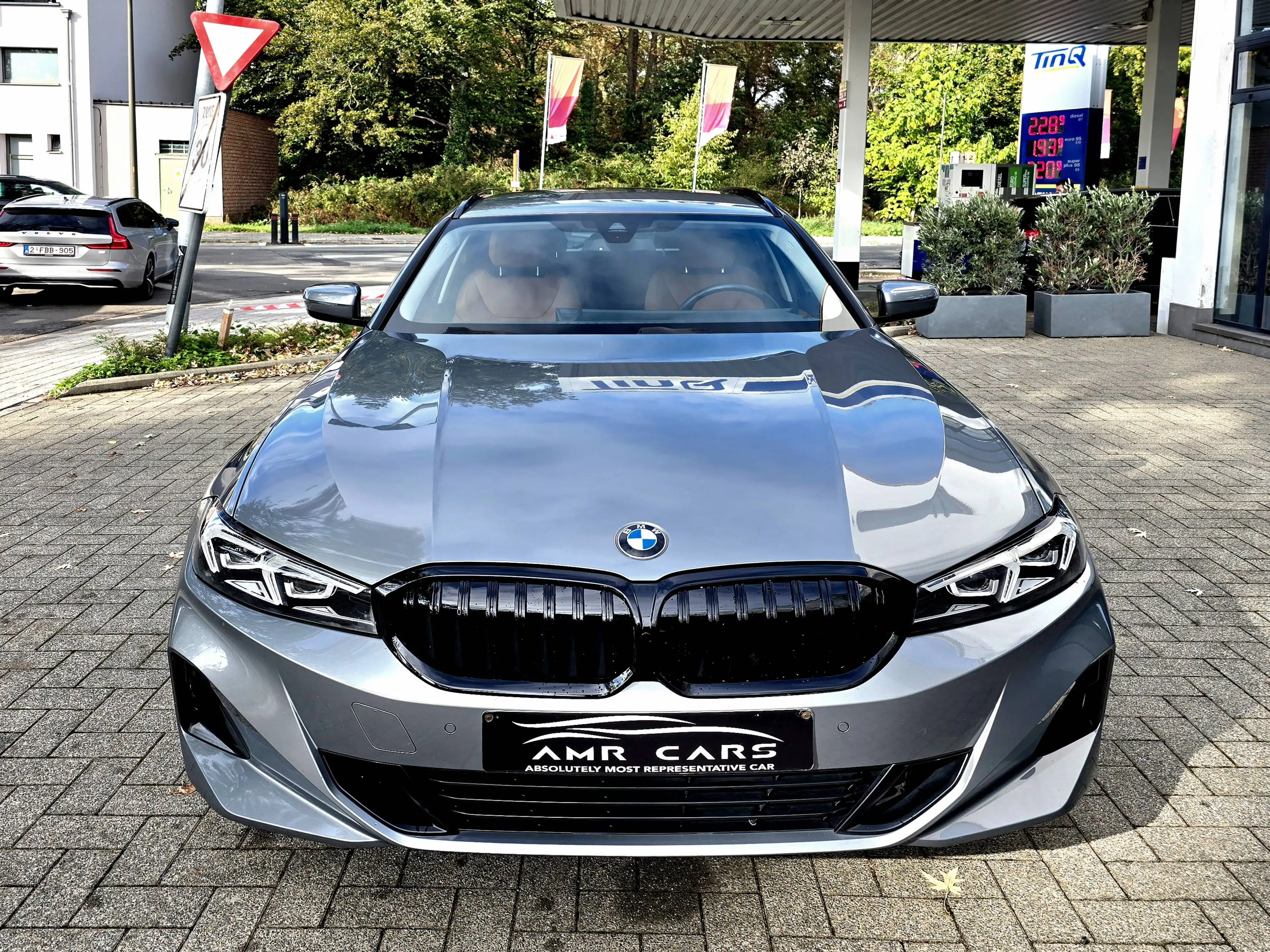 BMW 318 IA Cognac SportLeder-F1 Schakelhendels-Widescreen-AdaptLed-Ambiance-Camera-Prvacy Glass. — photo 11