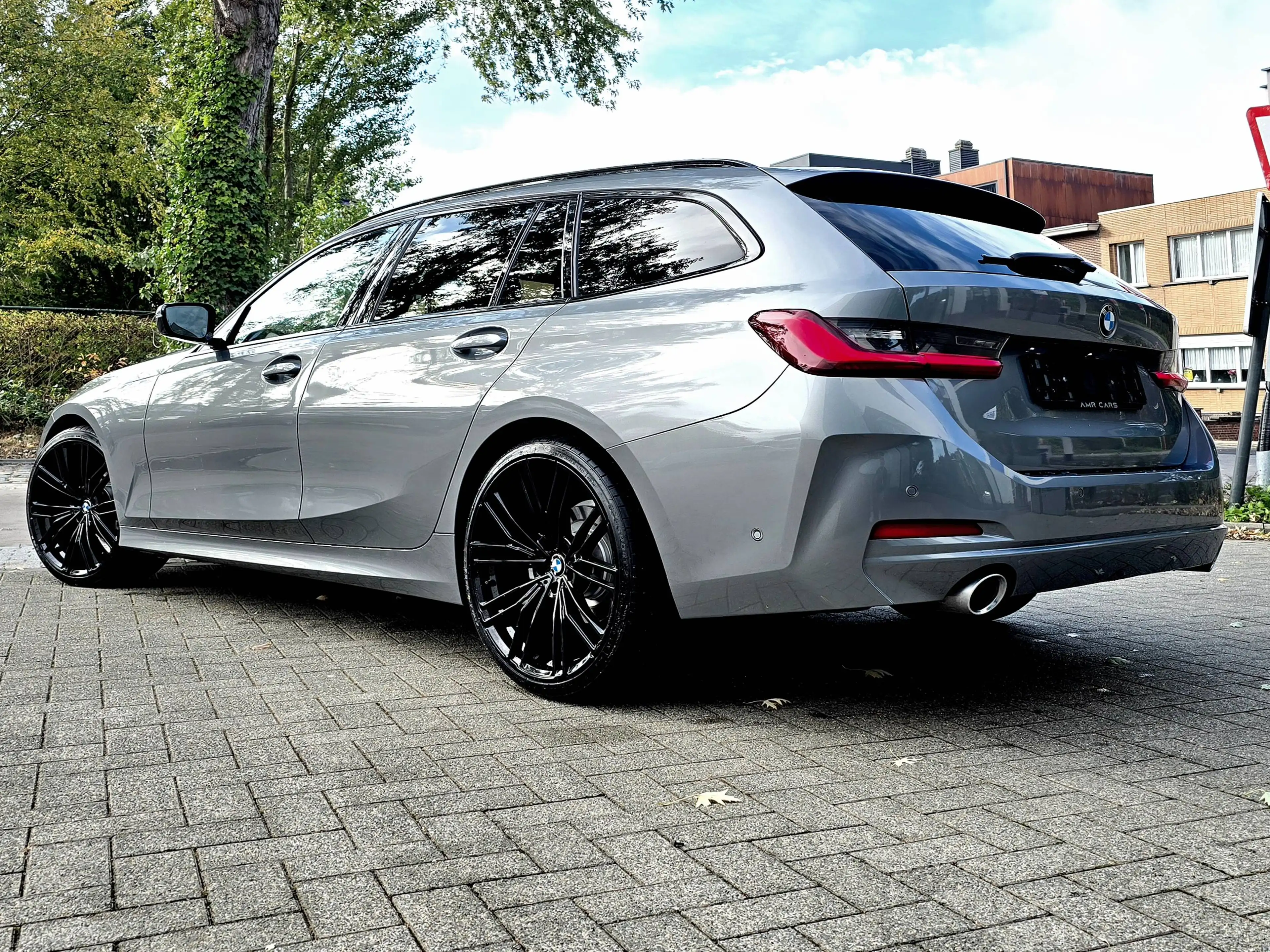 BMW 318 IA Cognac SportLeder-F1 Schakelhendels-Widescreen-AdaptLed-Ambiance-Camera-Prvacy Glass. — photo 14