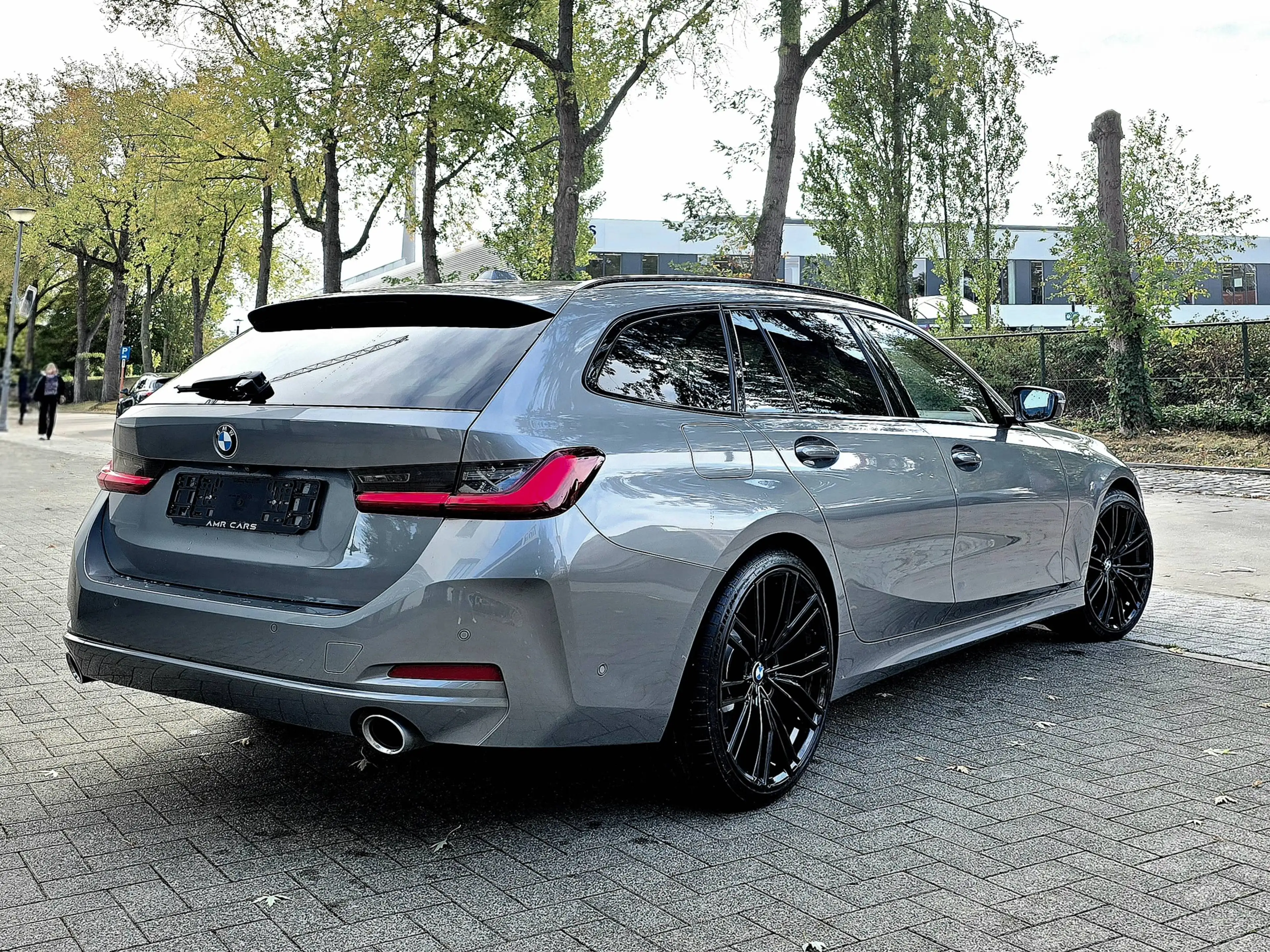 BMW 318 IA Cognac SportLeder-F1 Schakelhendels-Widescreen-AdaptLed-Ambiance-Camera-Prvacy Glass. — photo 8