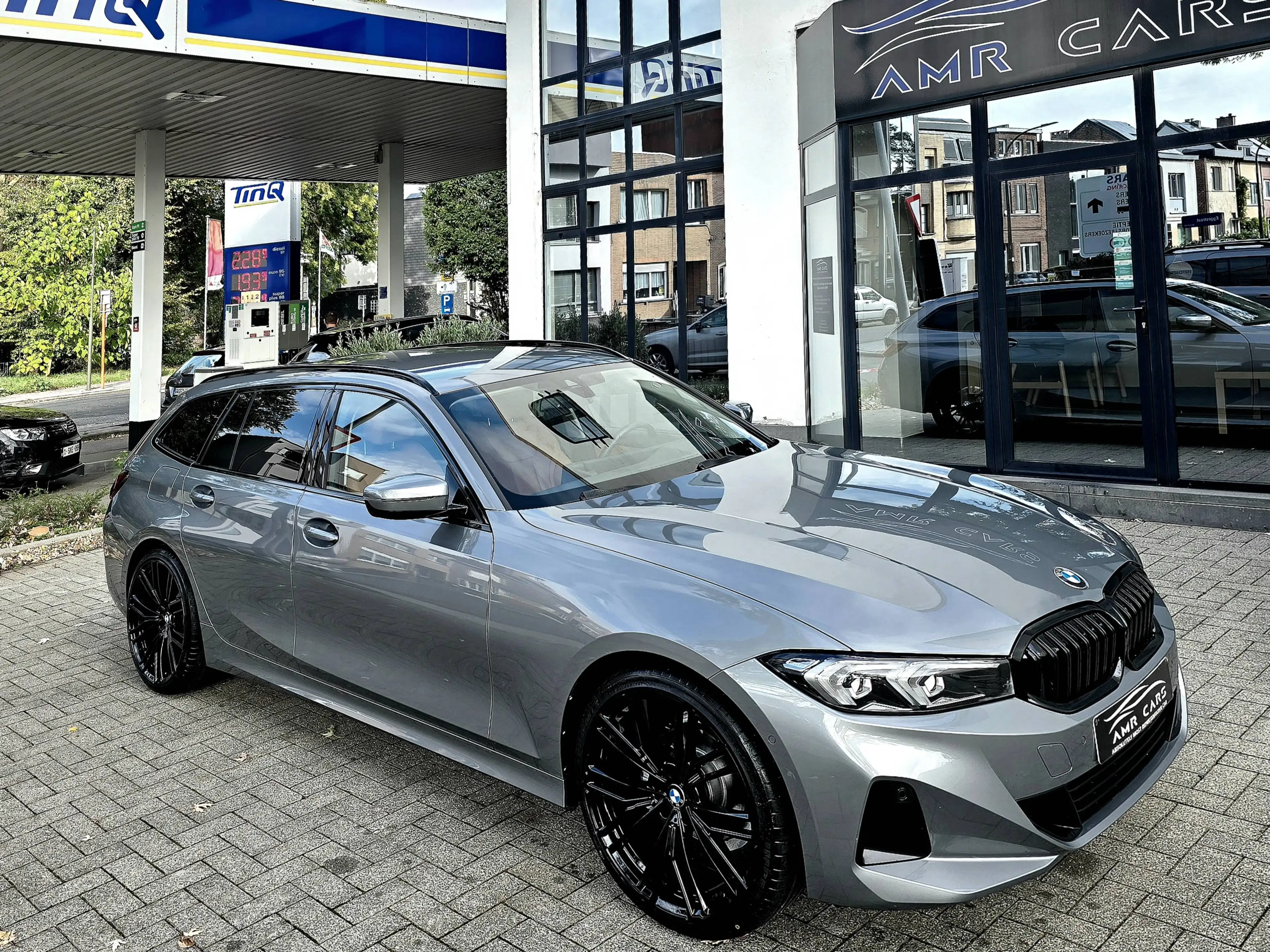BMW 318 IA Cognac SportLeder-F1 Schakelhendels-Widescreen-AdaptLed-Ambiance-Camera-Prvacy Glass. — photo 12