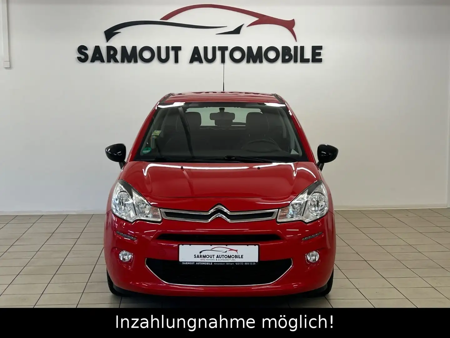 Citroen C3 Selection Klima Tempo. Scheckheft Rot - 2