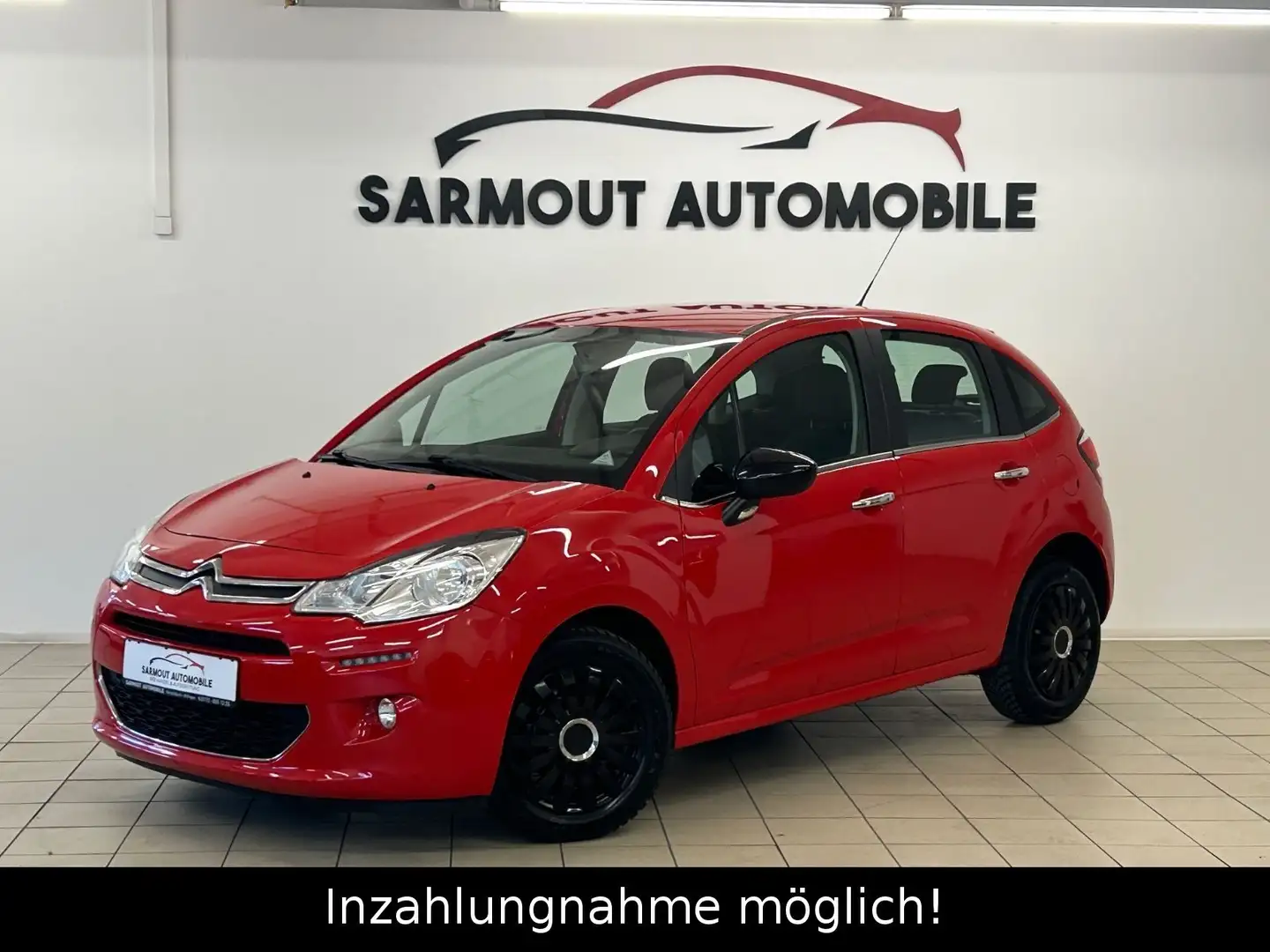 Citroen C3 Selection Klima Tempo. Scheckheft Rot - 1