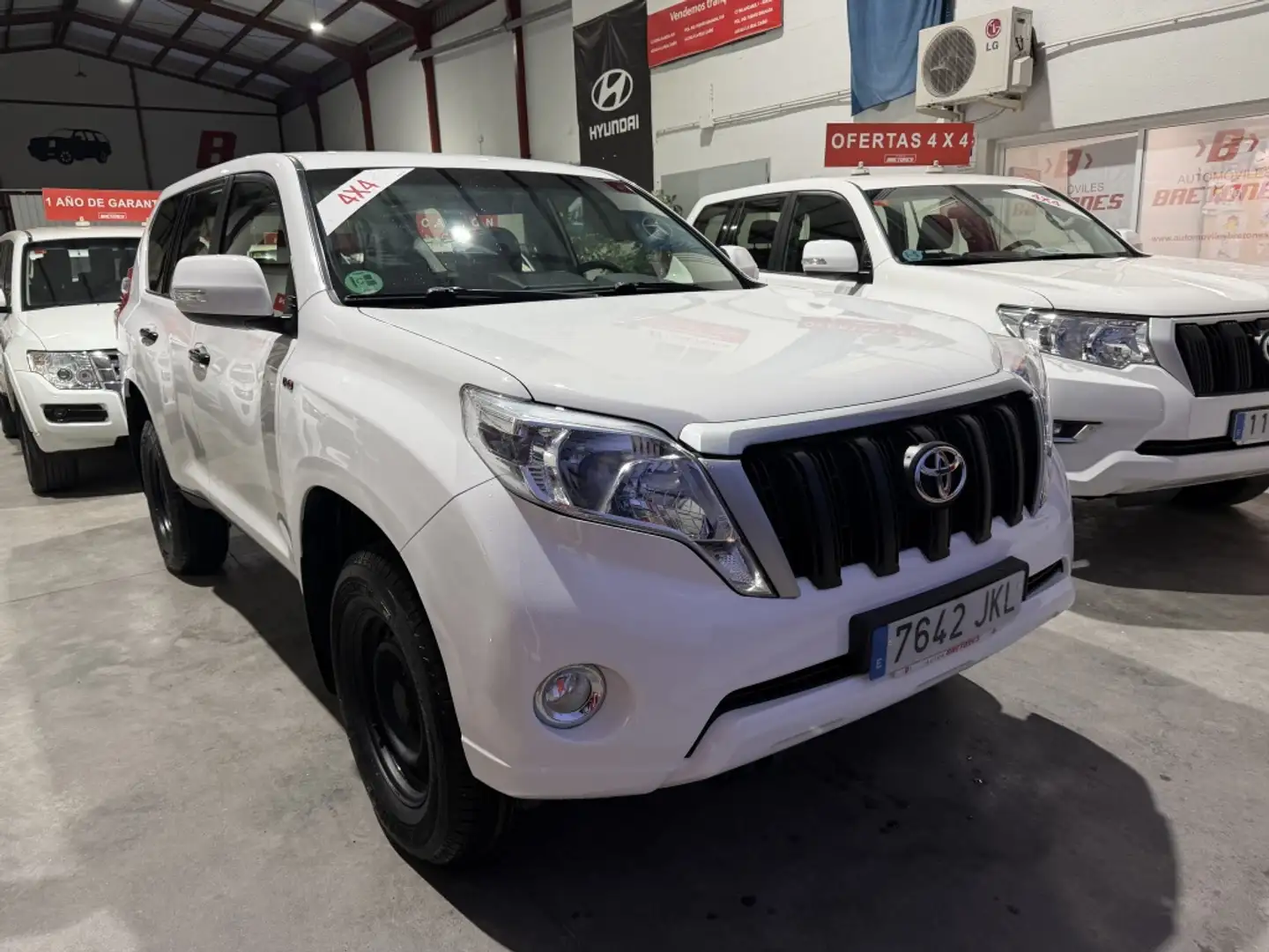 Toyota Land Cruiser D-4D GX Weiß - 2