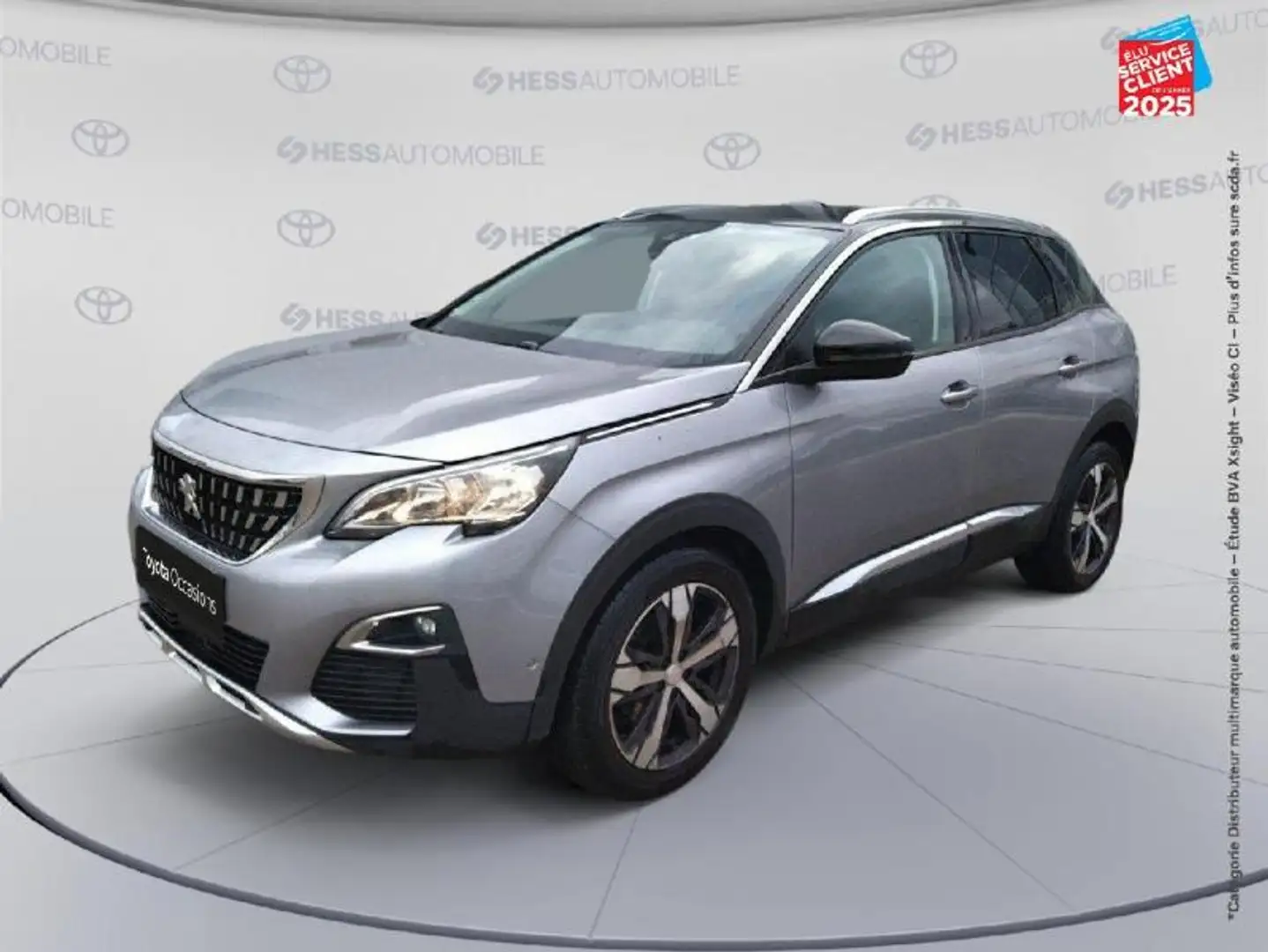 Peugeot 3008 1.2 PureTech 130ch E6.c Allure S\u0026S EAT8 Grigio - 1