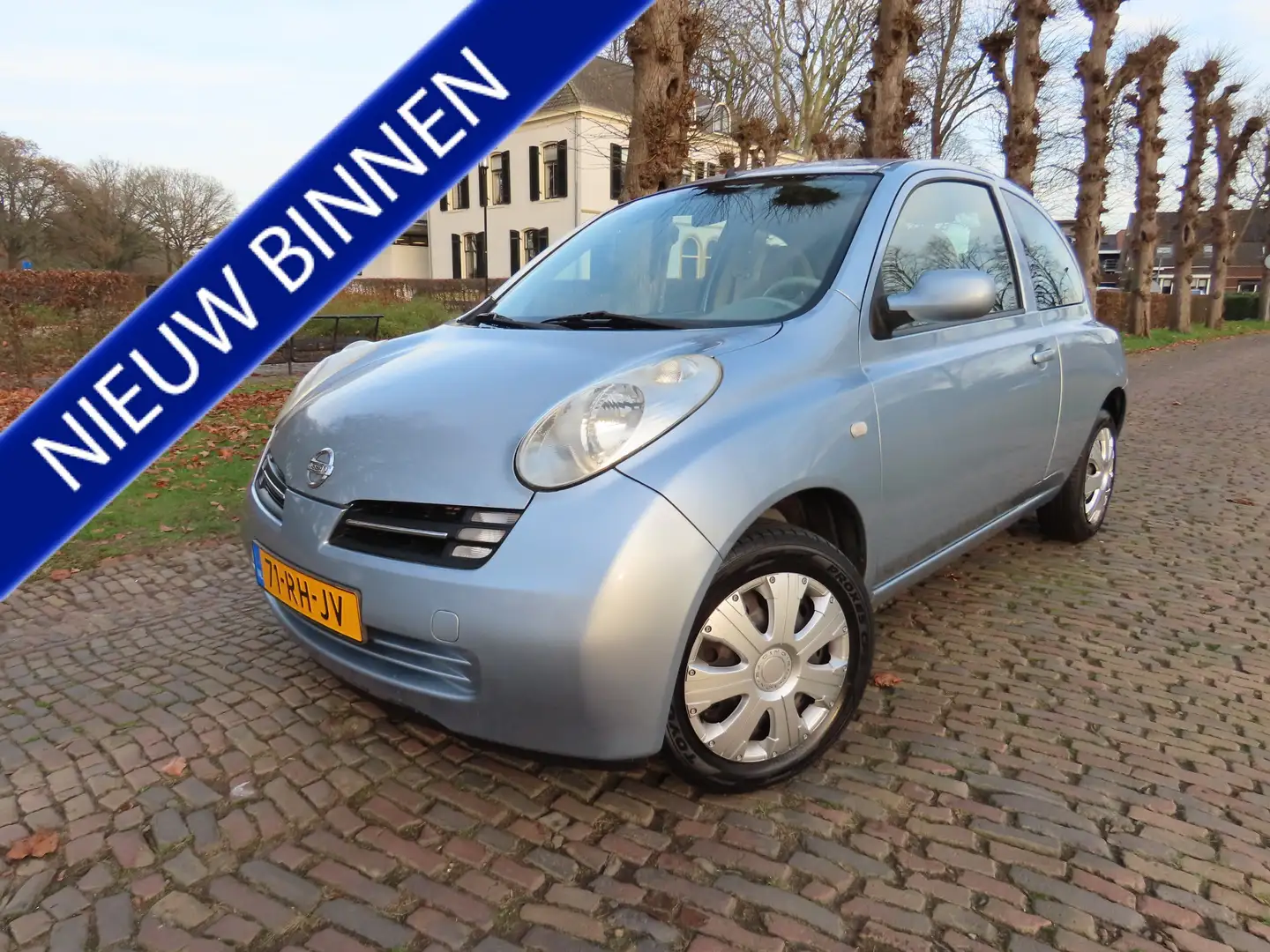 Nissan Micra 1.2 e-Vision Automaat Airco ***1E Eigenaar***N.A.P Bleu - 1