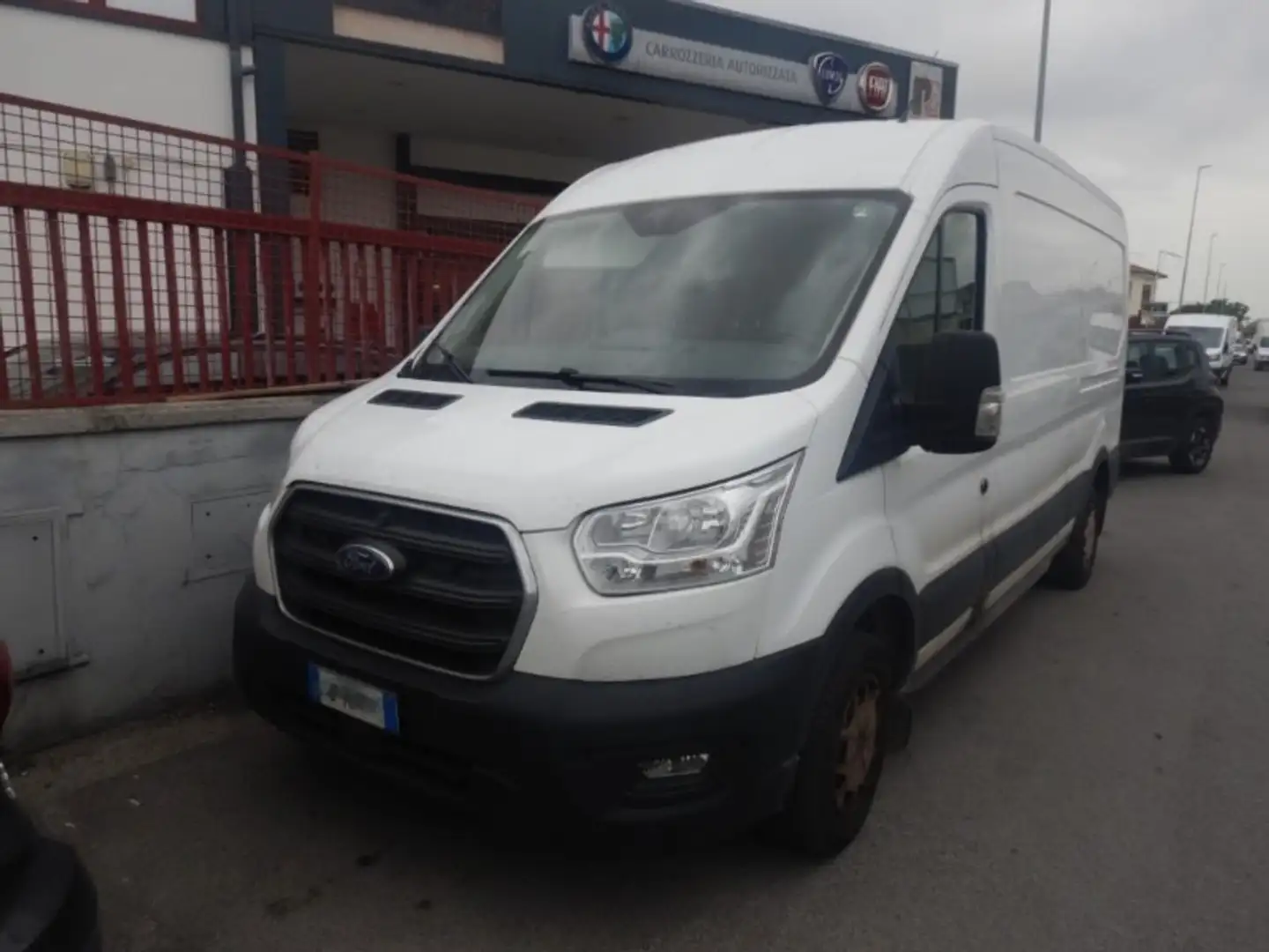 Ford Transit 2.0 tdci HYBRID MHEV 170cv L3H2 Wit - 1