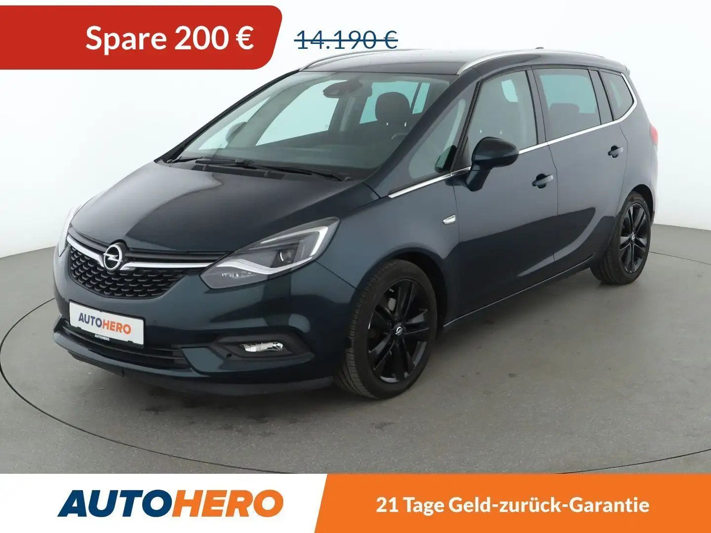 Opel Zafira Tourer 1.4 Turbo Innovation Start/Stop *NAVI*CAM*SHZ* Зелёный - 1