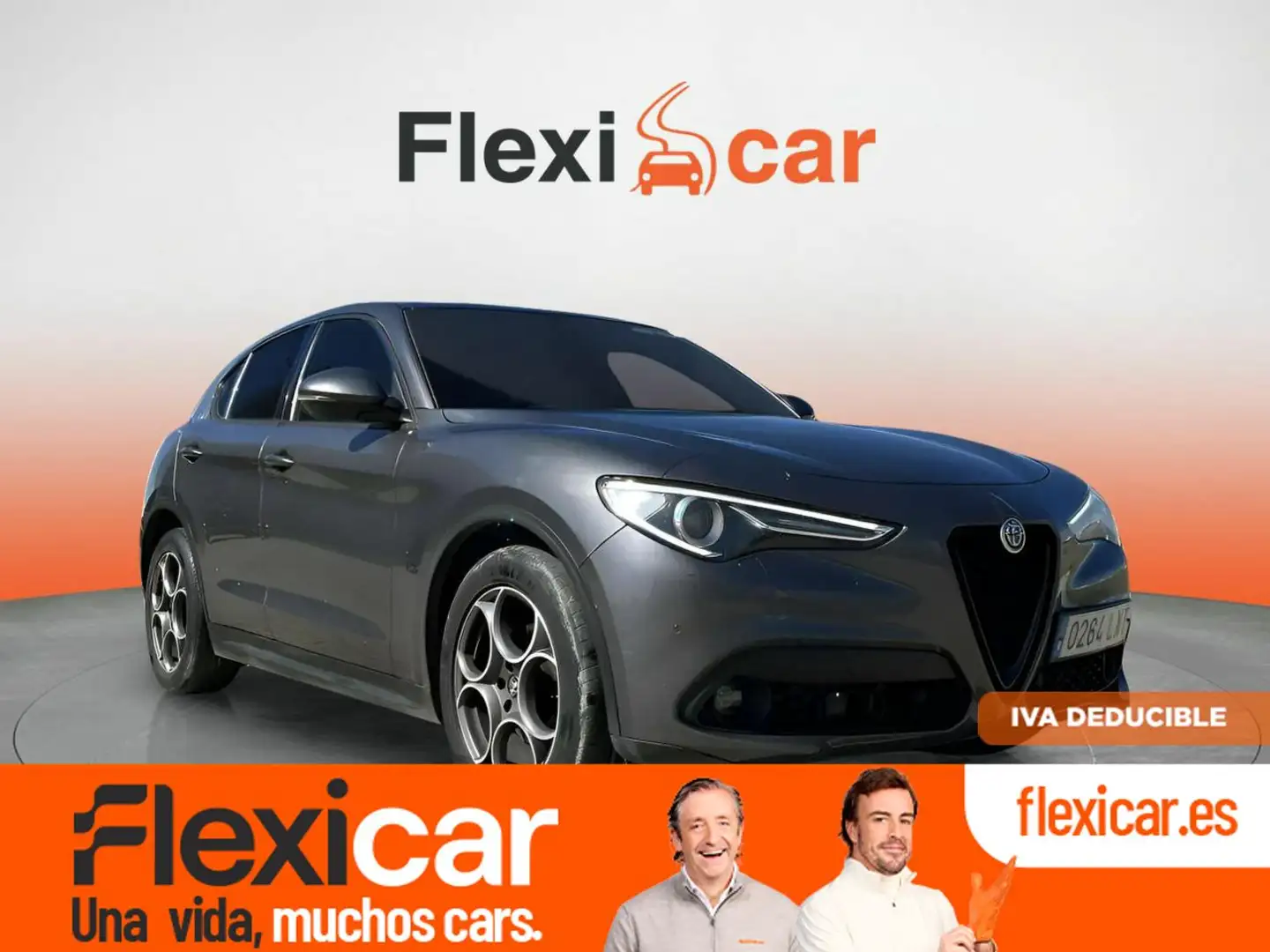 Alfa Romeo Stelvio 2.2 Diesel 118kW (160cv) SPRINT RWD Gris - 1