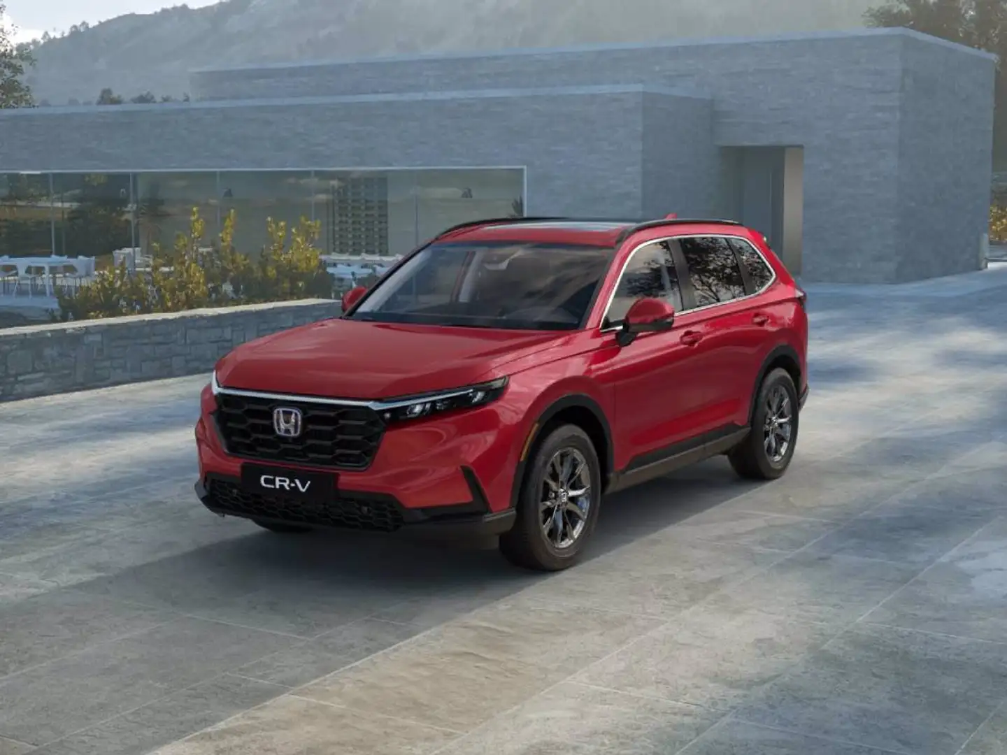 Honda CR-V 2.0 hev Advance awd Rojo - 1
