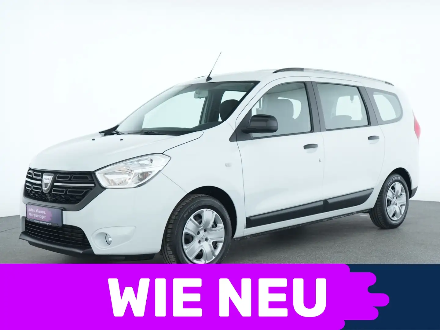 Dacia Lodgy Comfort Bluetooth|Klimaanlage|Tempomat Wit - 1