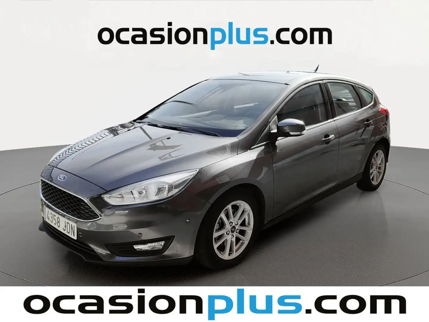 Ford Focus 1.0 Ecoboost Auto-S&S Trend+ 125 Gris - 1