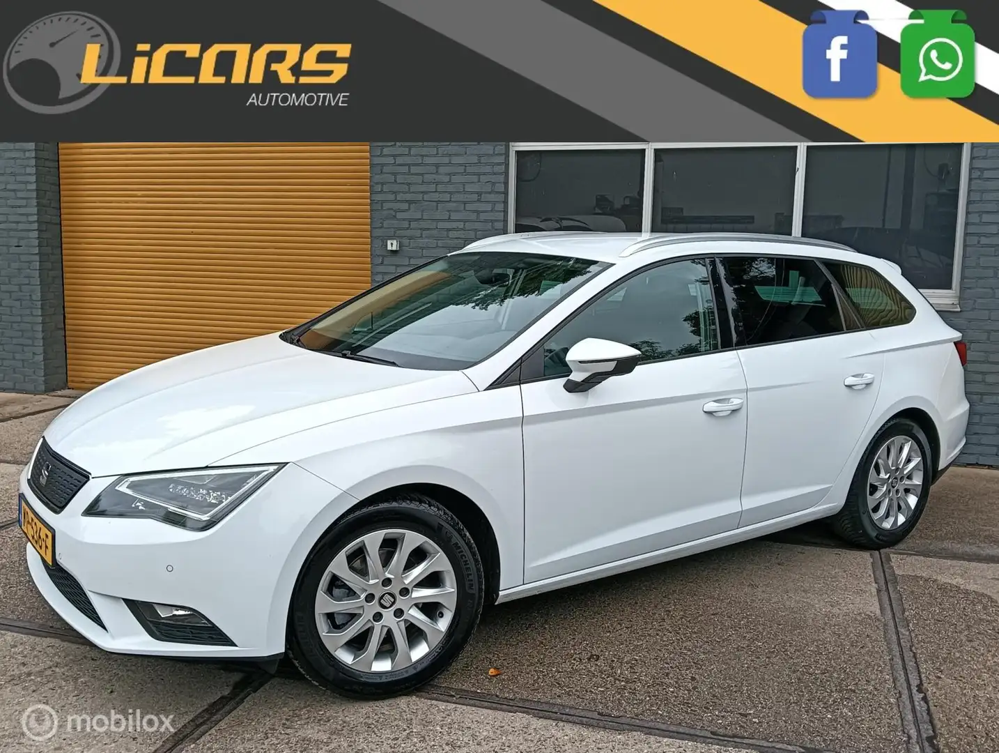 SEAT Leon ST 1.0 EcoTSI Style camera/trekhaak/CarPlay Wit - 2