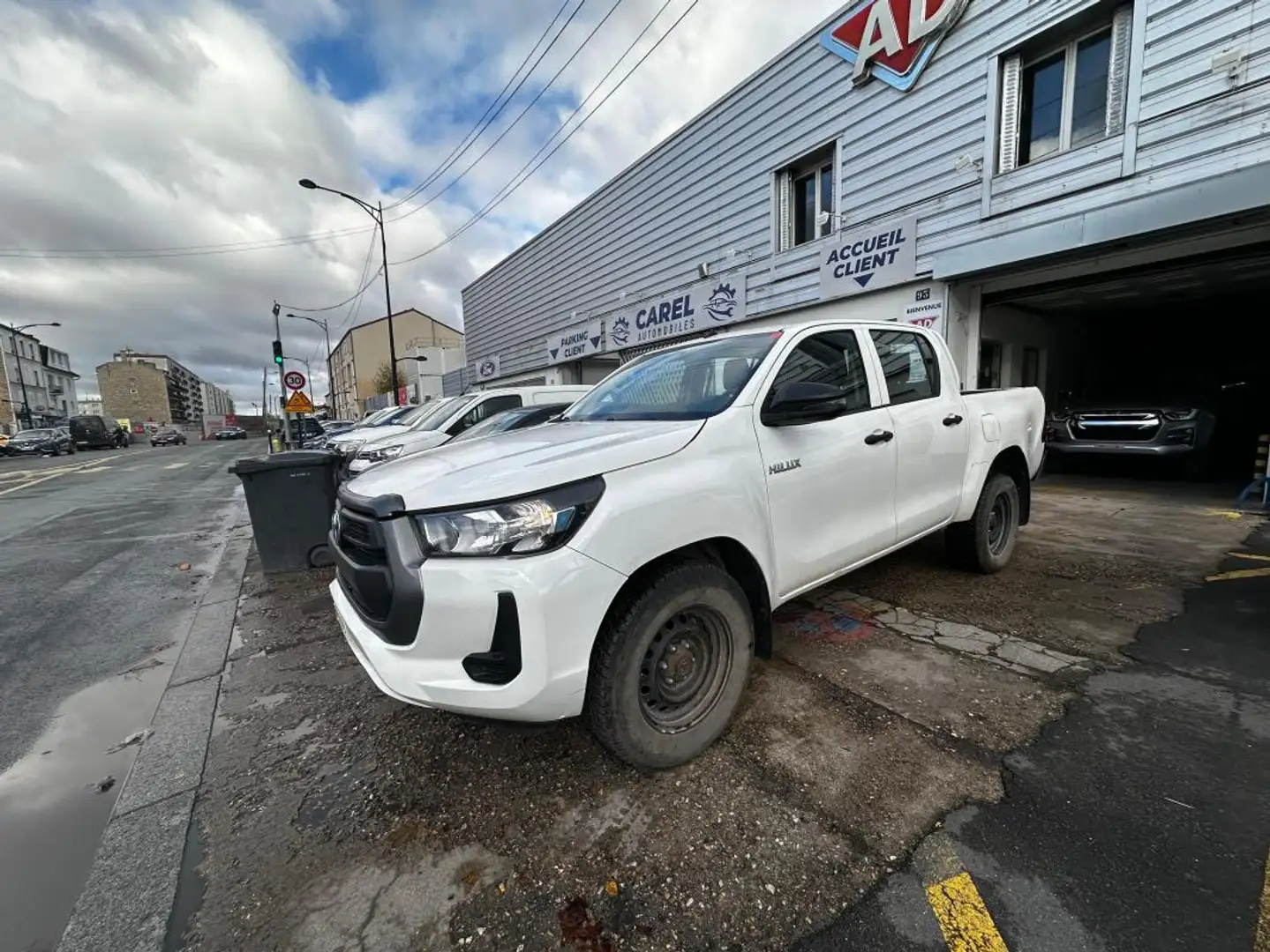Toyota Hilux IV 4WD 2.4 D-4D 150 DOUBLE CABINE Blanc - 1