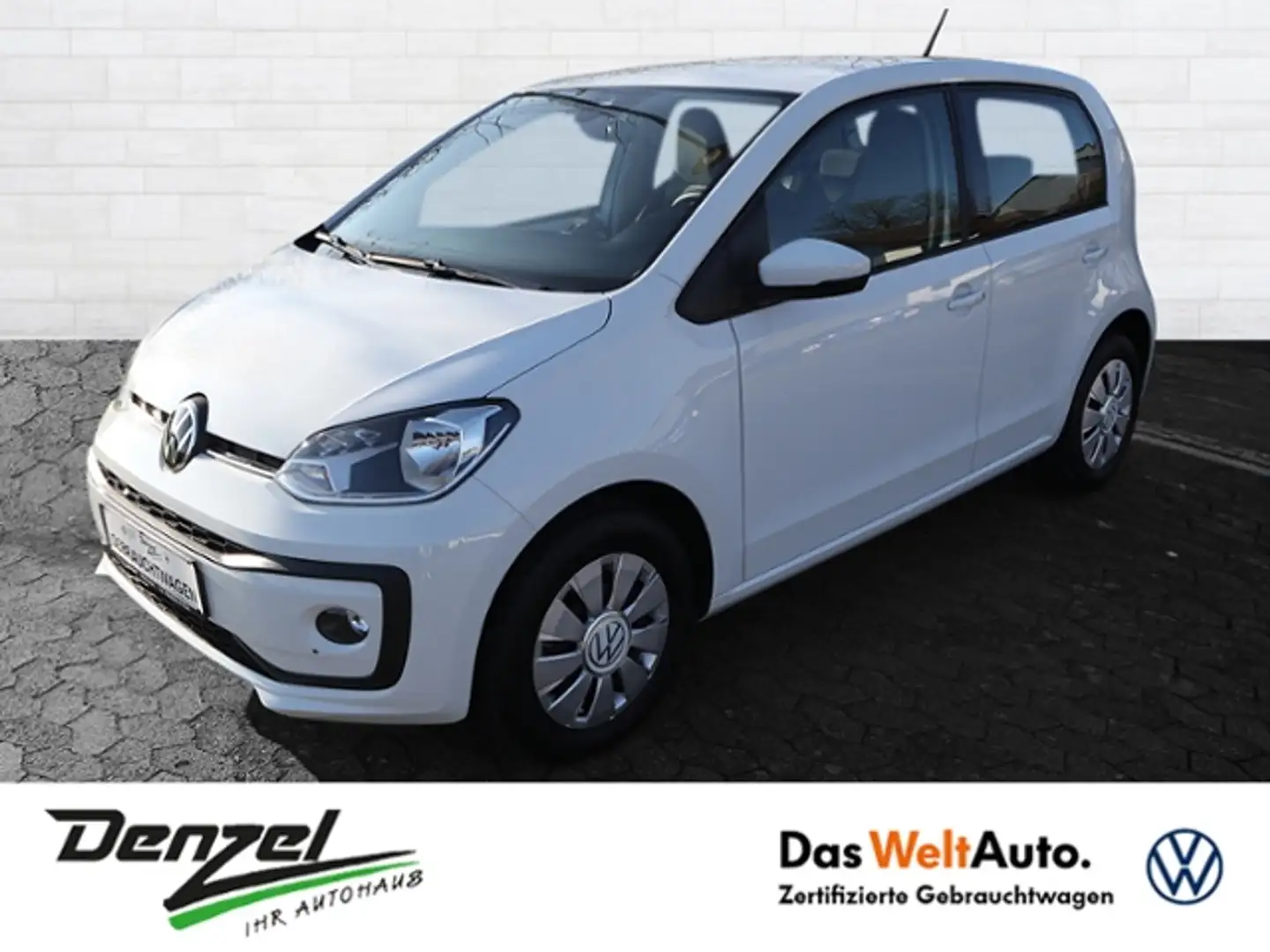 Volkswagen up! 1.0 GRA/KAMERA/SITZHZG Weiß - 2