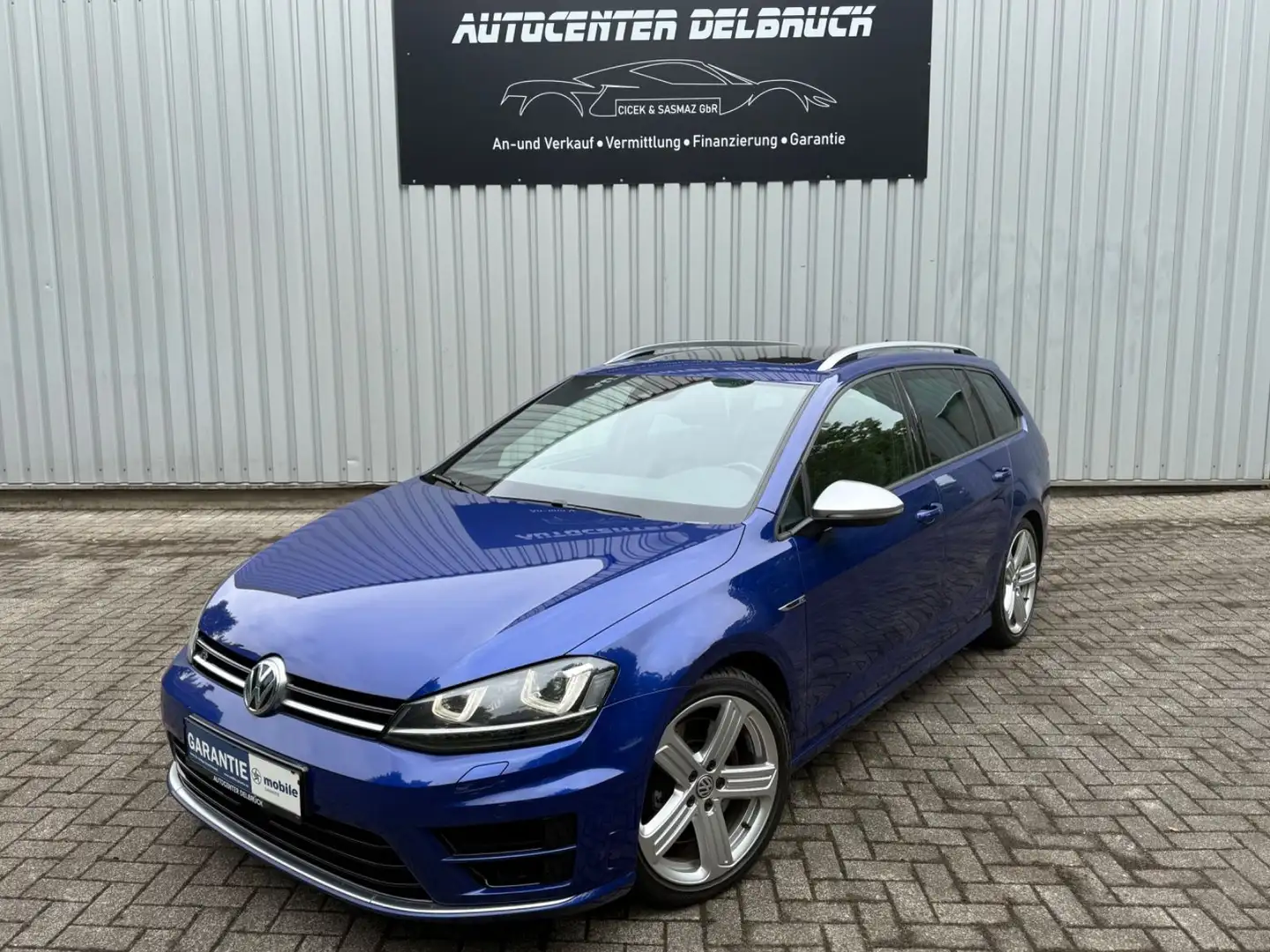 Volkswagen Golf 2.0 TSI R DSG 4MOTION Variant Bleu - 1
